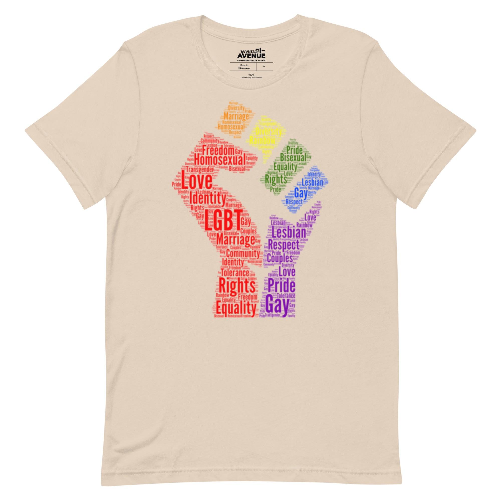 PRIDE AVENUE | FOR EQAULITY T-Shirt - VVNTAGE AVENUE