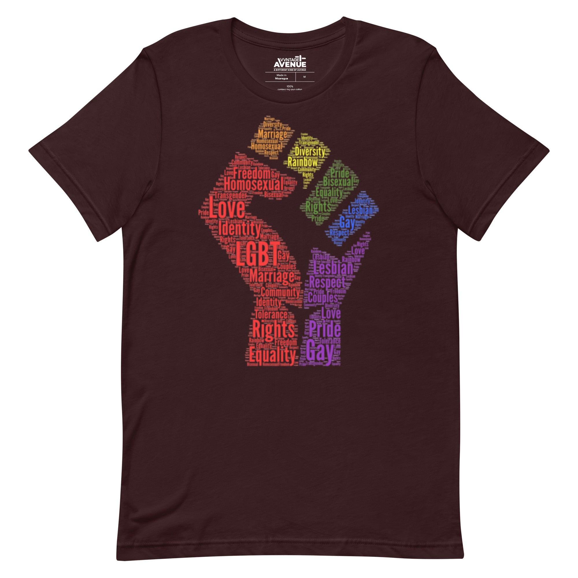 PRIDE AVENUE | FOR EQAULITY T-Shirt - VVNTAGE AVENUE