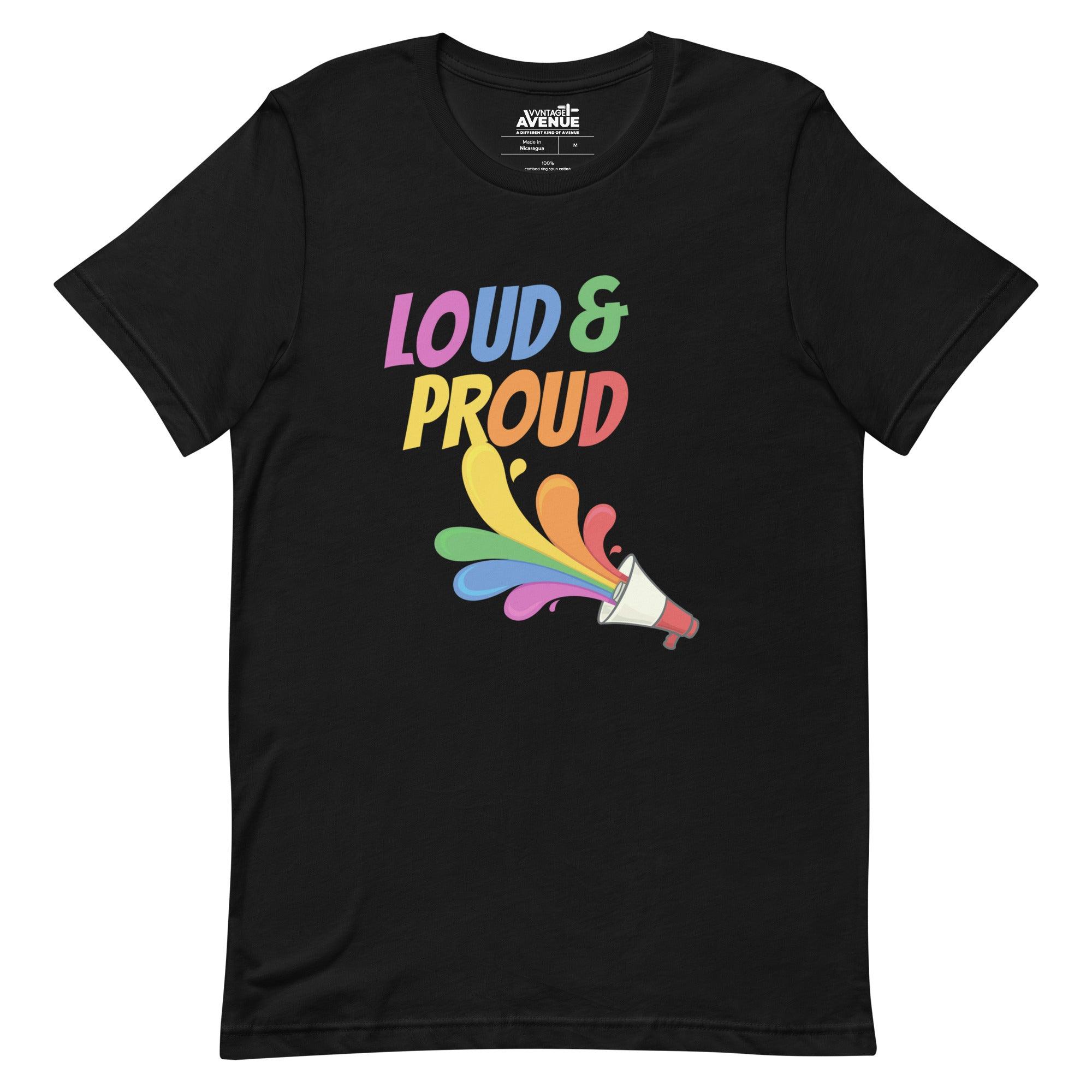 PRIDE AVENUE | LOUD & PROUD T-Shirt - VVNTAGE AVENUE