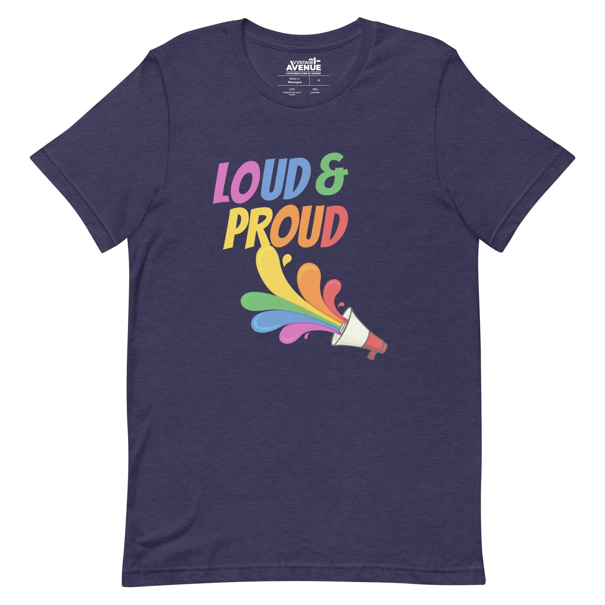 PRIDE AVENUE | LOUD & PROUD T-Shirt - VVNTAGE AVENUE