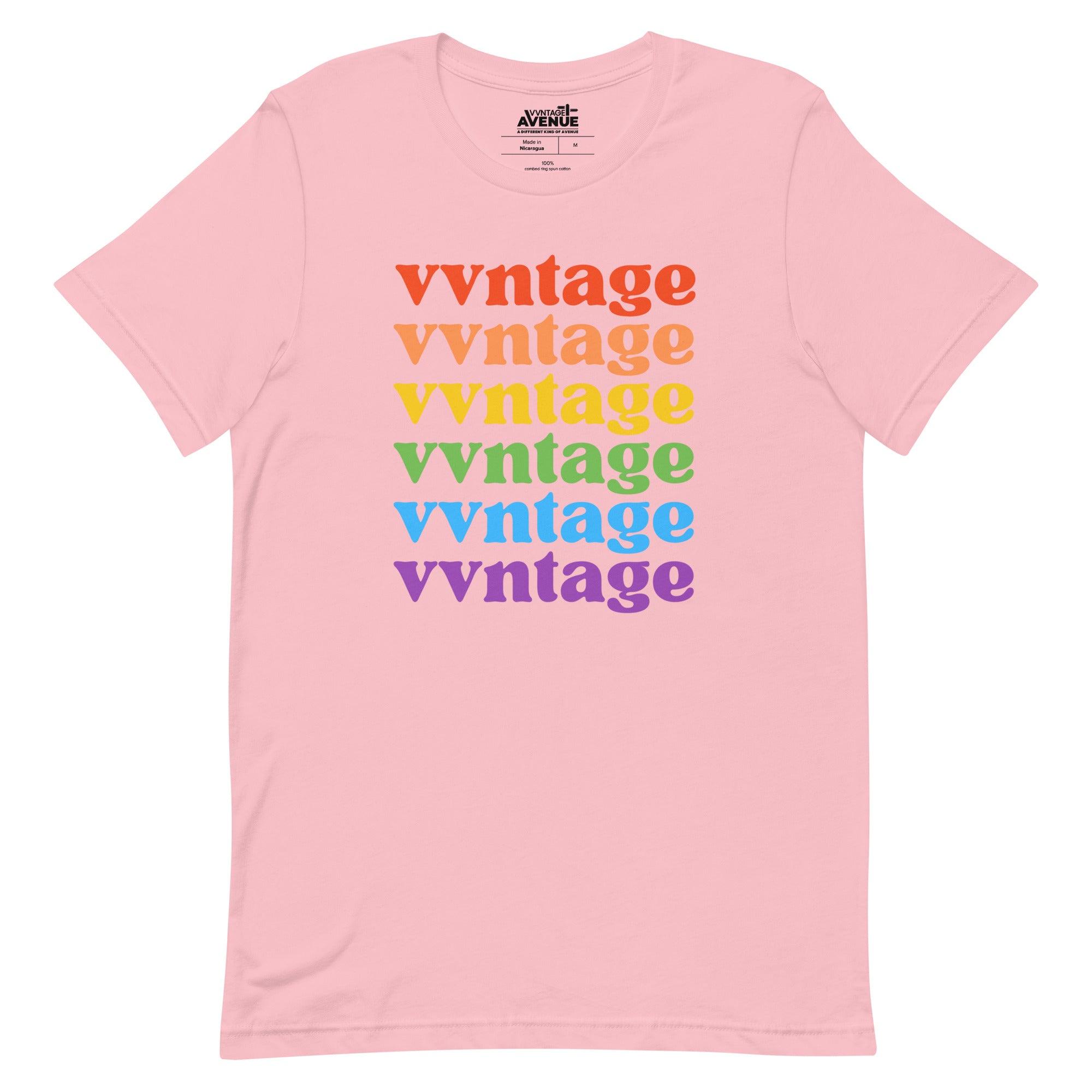 PRIDE AVENUE | VVNTAGE Rainbow T-Shirt - VVNTAGE AVENUE