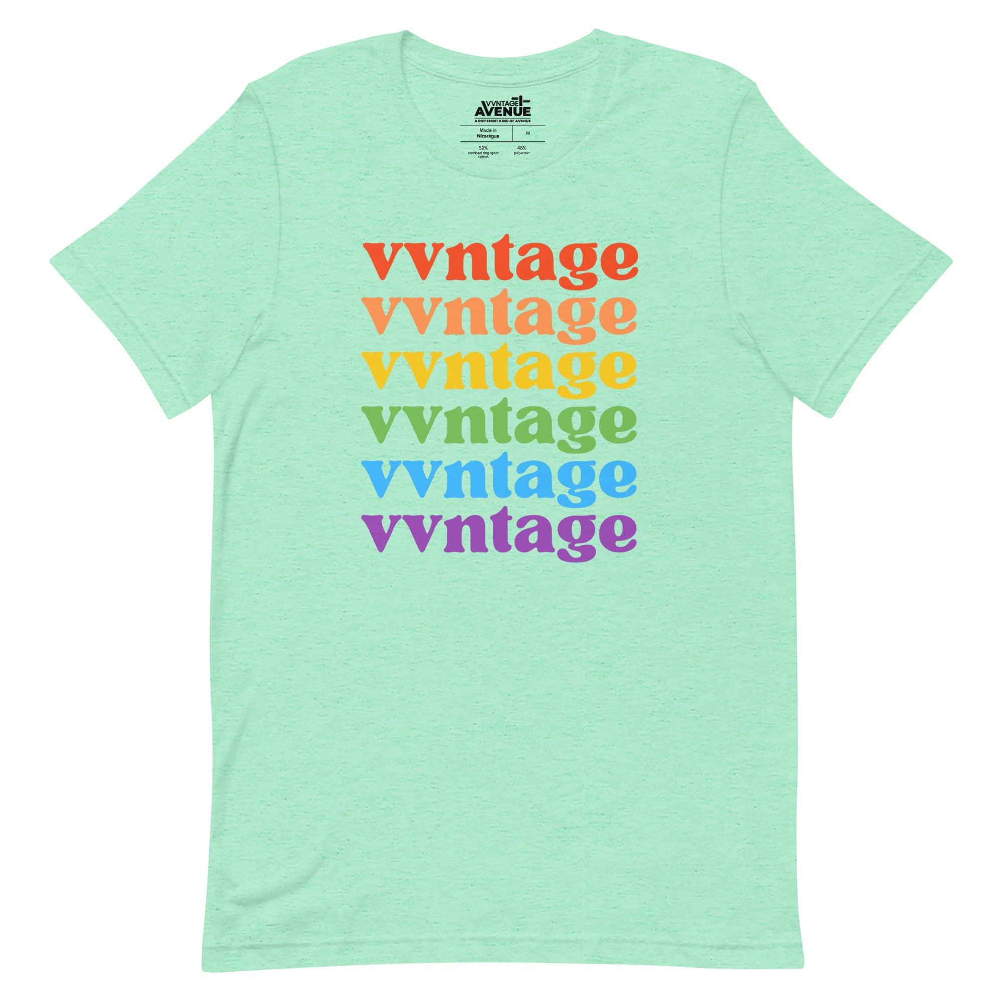 PRIDE AVENUE | VVNTAGE Rainbow T-Shirt - VVNTAGE AVENUE