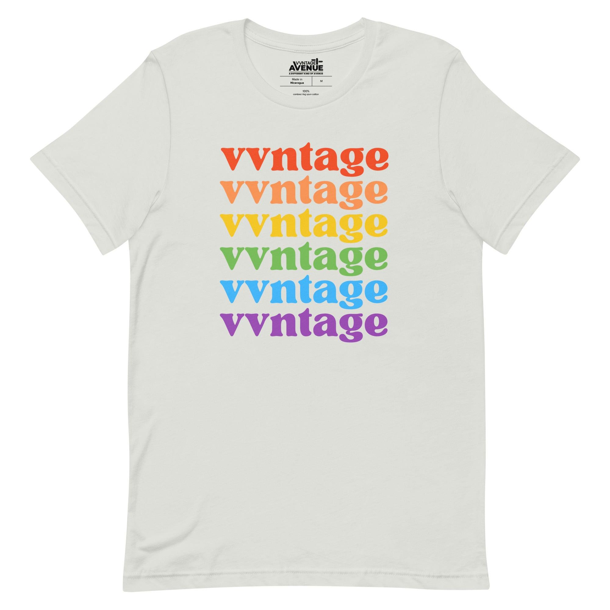 PRIDE AVENUE | VVNTAGE Rainbow T-Shirt - VVNTAGE AVENUE