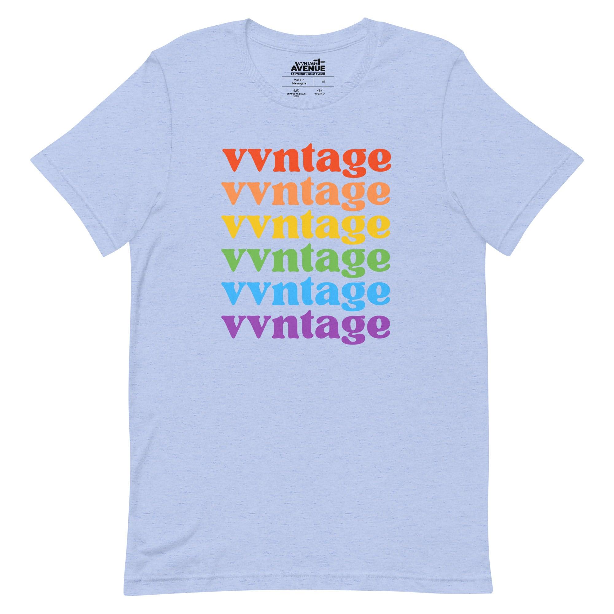 PRIDE AVENUE | VVNTAGE Rainbow T-Shirt - VVNTAGE AVENUE