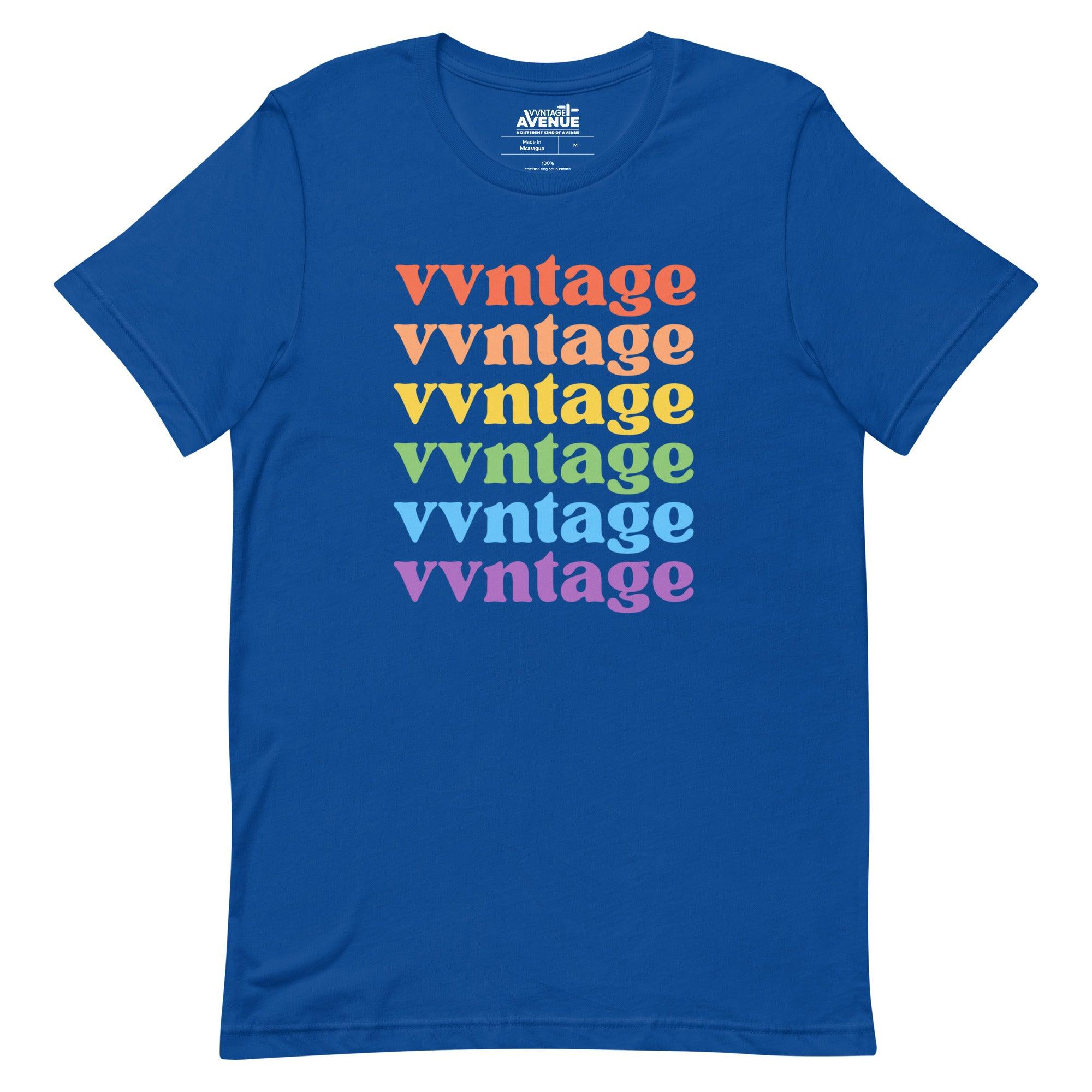 PRIDE AVENUE | VVNTAGE Rainbow T-Shirt - VVNTAGE AVENUE