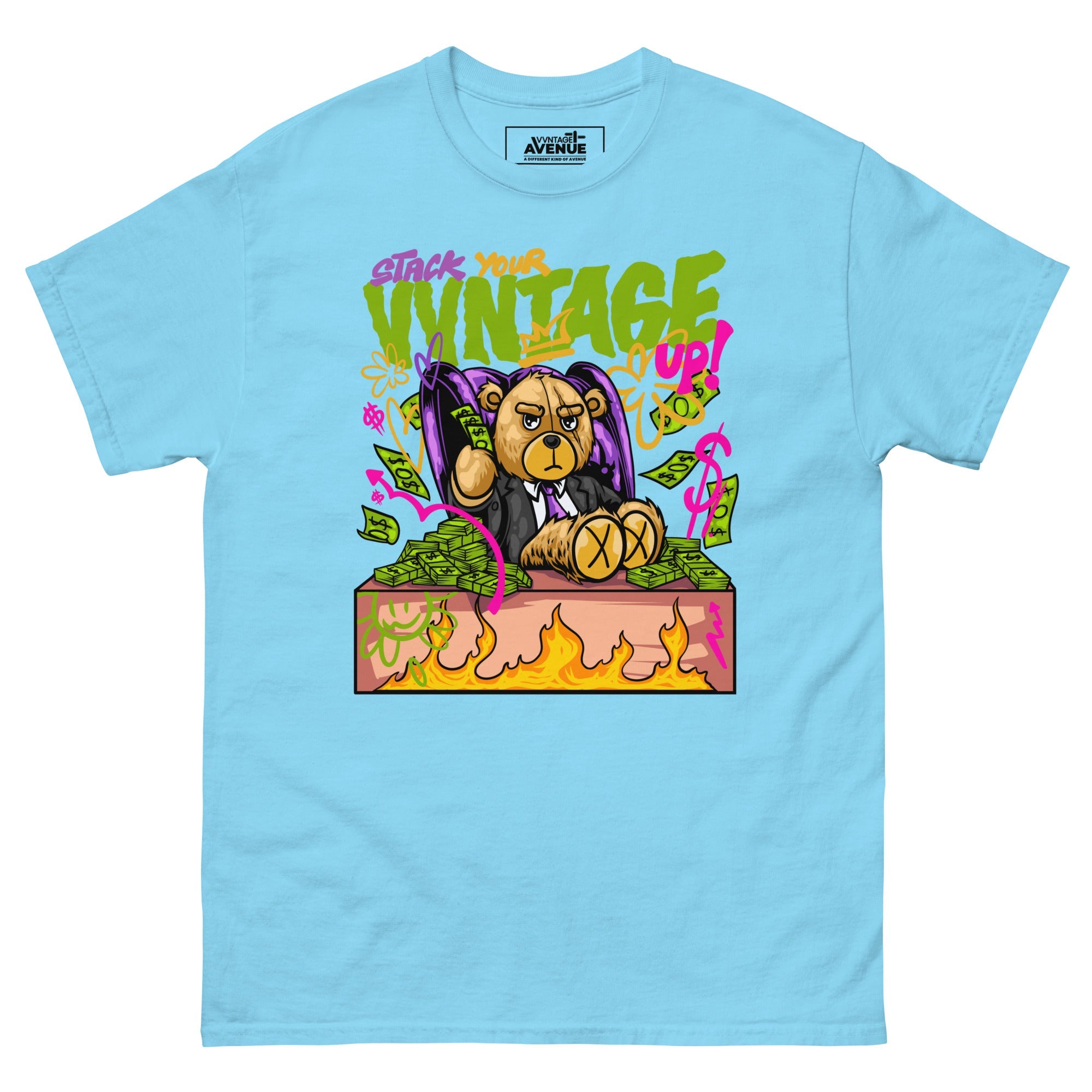 Stack Your VVNTAGE Up SS T-Shirt - VVNTAGE AVENUE