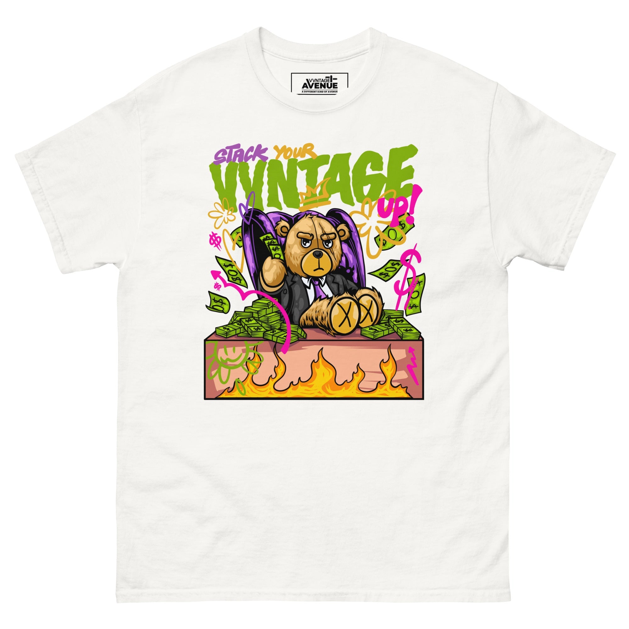 Stack Your VVNTAGE Up SS T-Shirt - VVNTAGE AVENUE