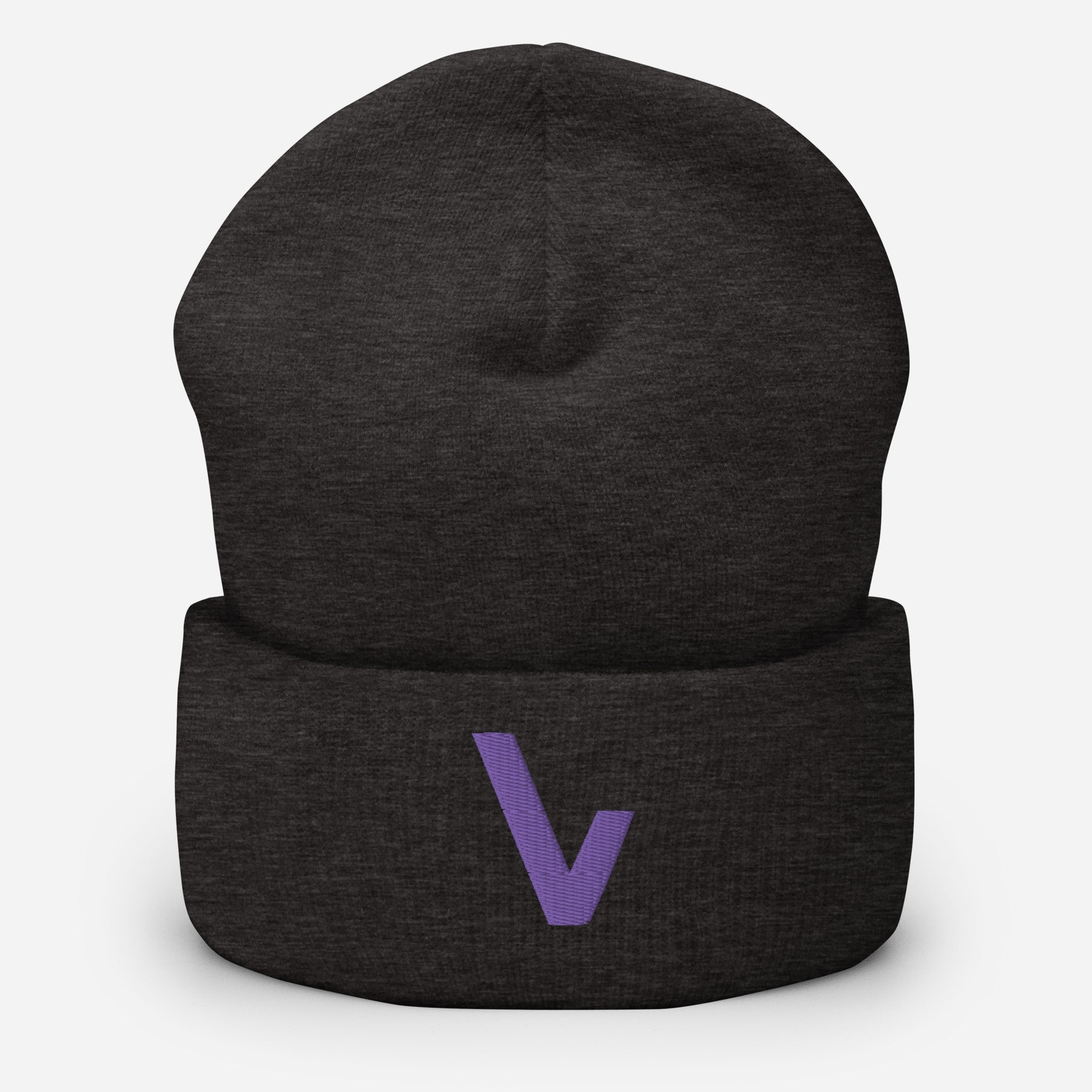 V for VVNTAGE Cuffed Beanie - VVNTAGE AVENUE