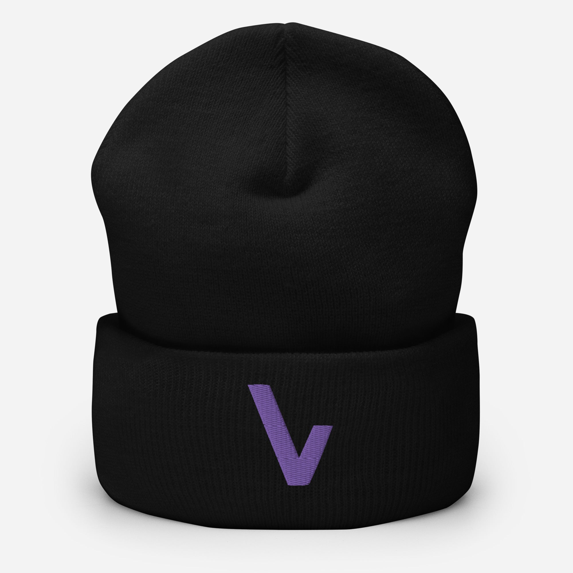 V for VVNTAGE Cuffed Beanie - VVNTAGE AVENUE