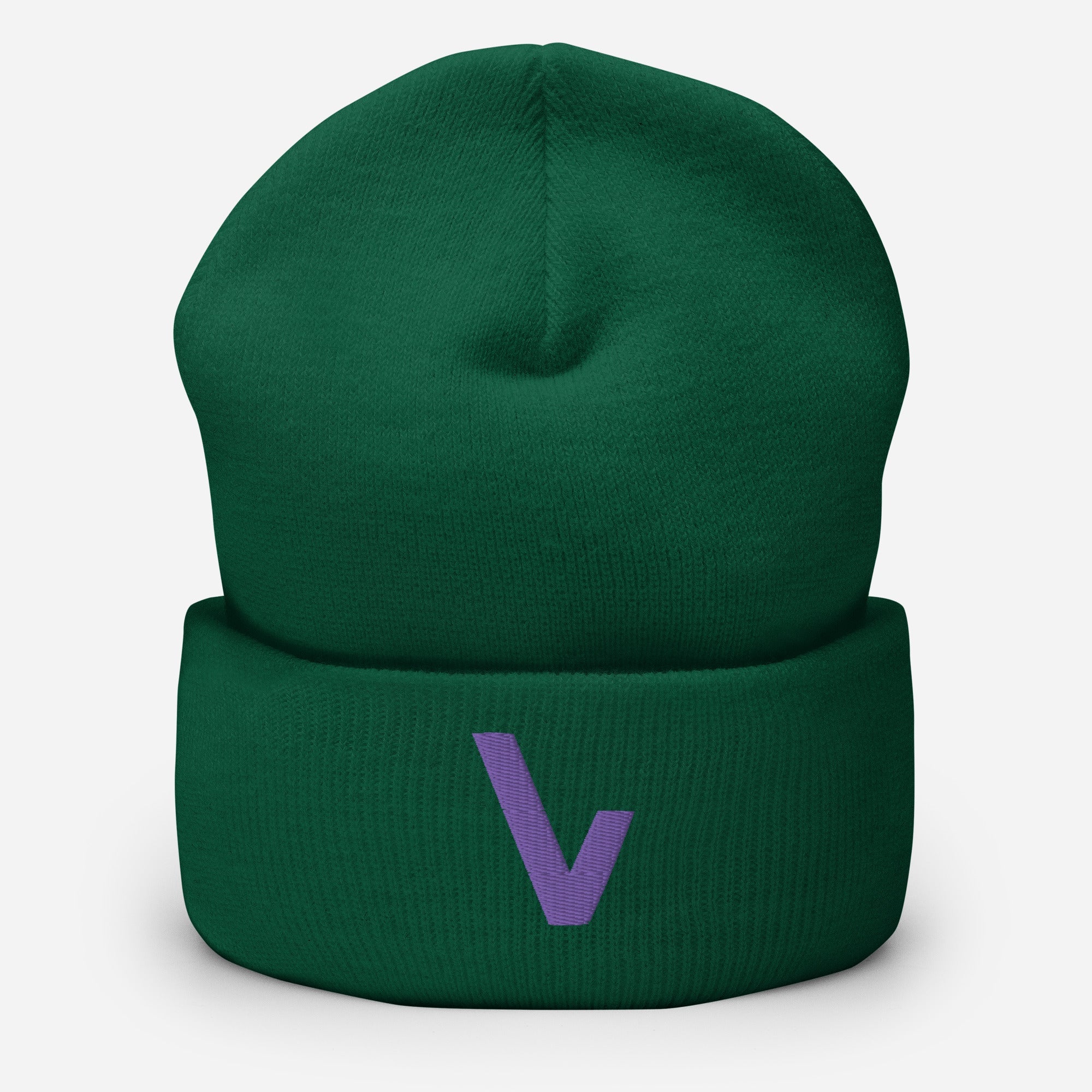 V for VVNTAGE Cuffed Beanie - VVNTAGE AVENUE