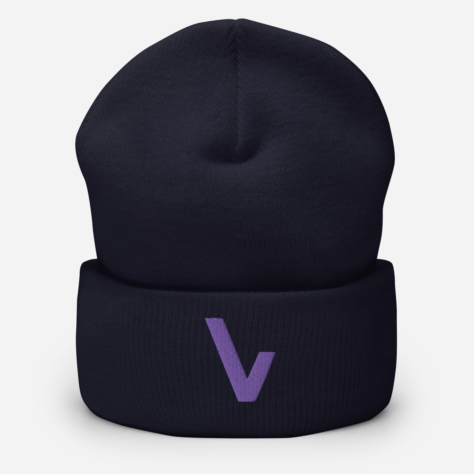 V for VVNTAGE Cuffed Beanie - VVNTAGE AVENUE