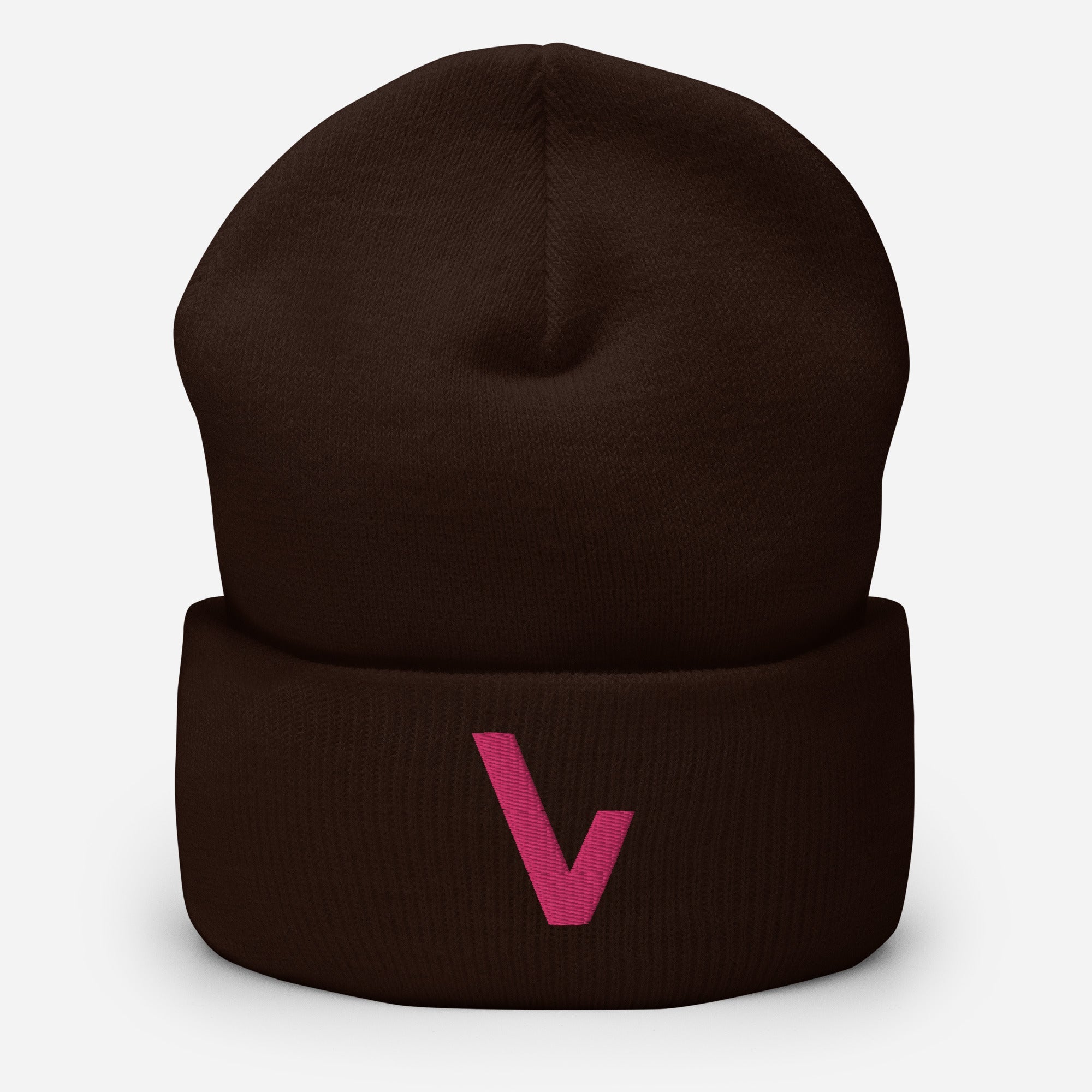 V for VVNTAGE Cuffed Beanie (PVNK Edition) - VVNTAGE AVENUE