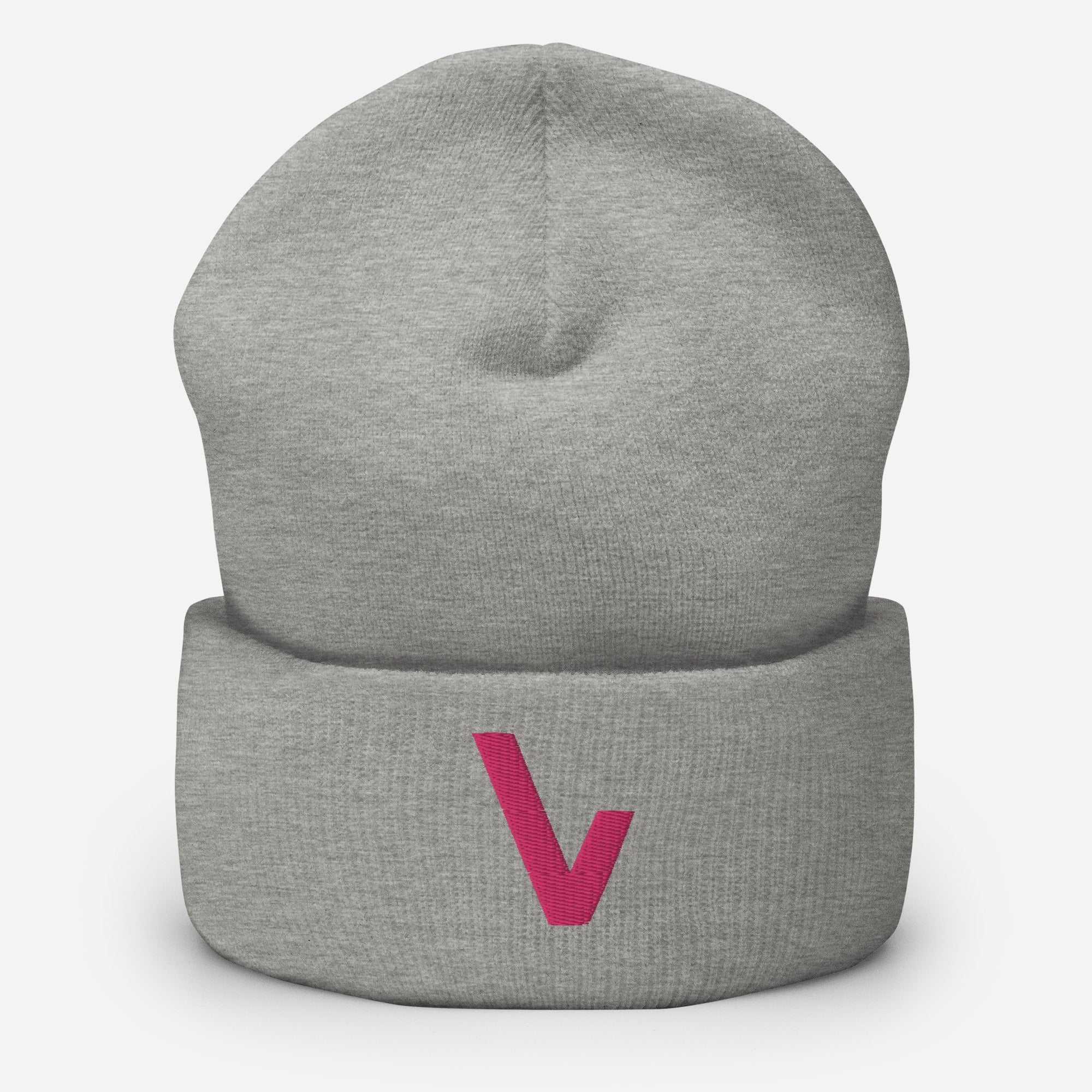 V for VVNTAGE Cuffed Beanie (PVNK Edition) - VVNTAGE AVENUE