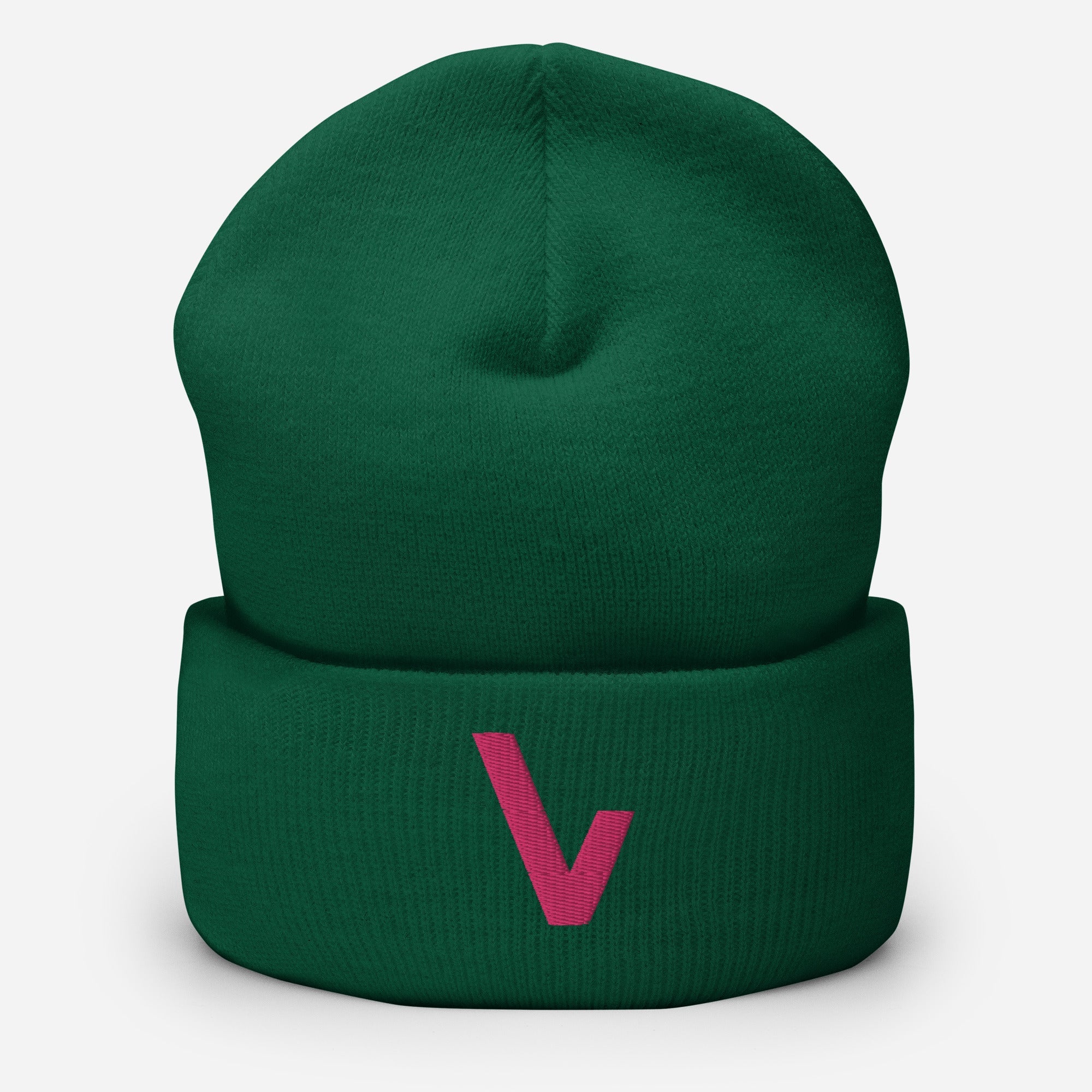 V for VVNTAGE Cuffed Beanie (PVNK Edition) - VVNTAGE AVENUE