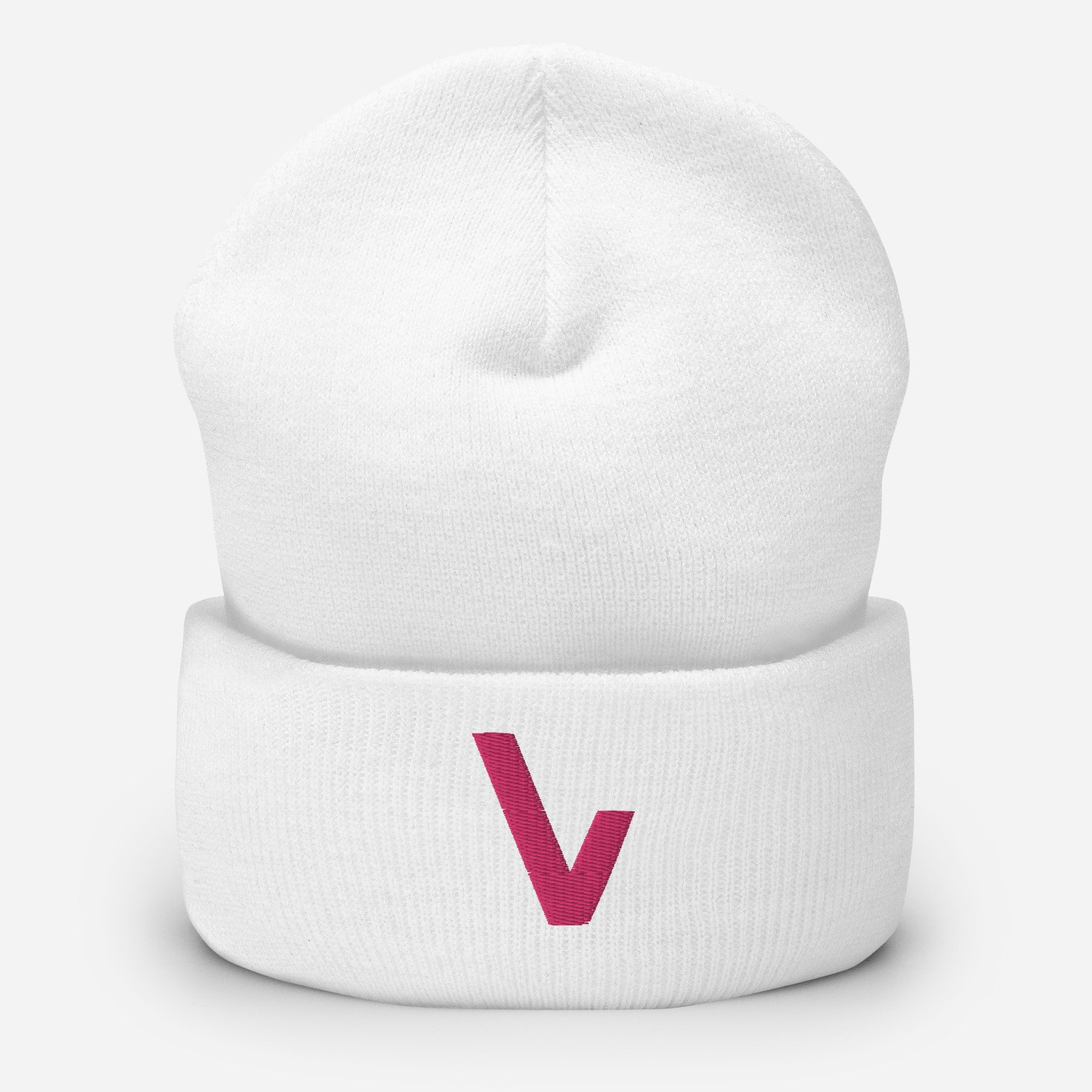 V for VVNTAGE Cuffed Beanie (PVNK Edition) - VVNTAGE AVENUE
