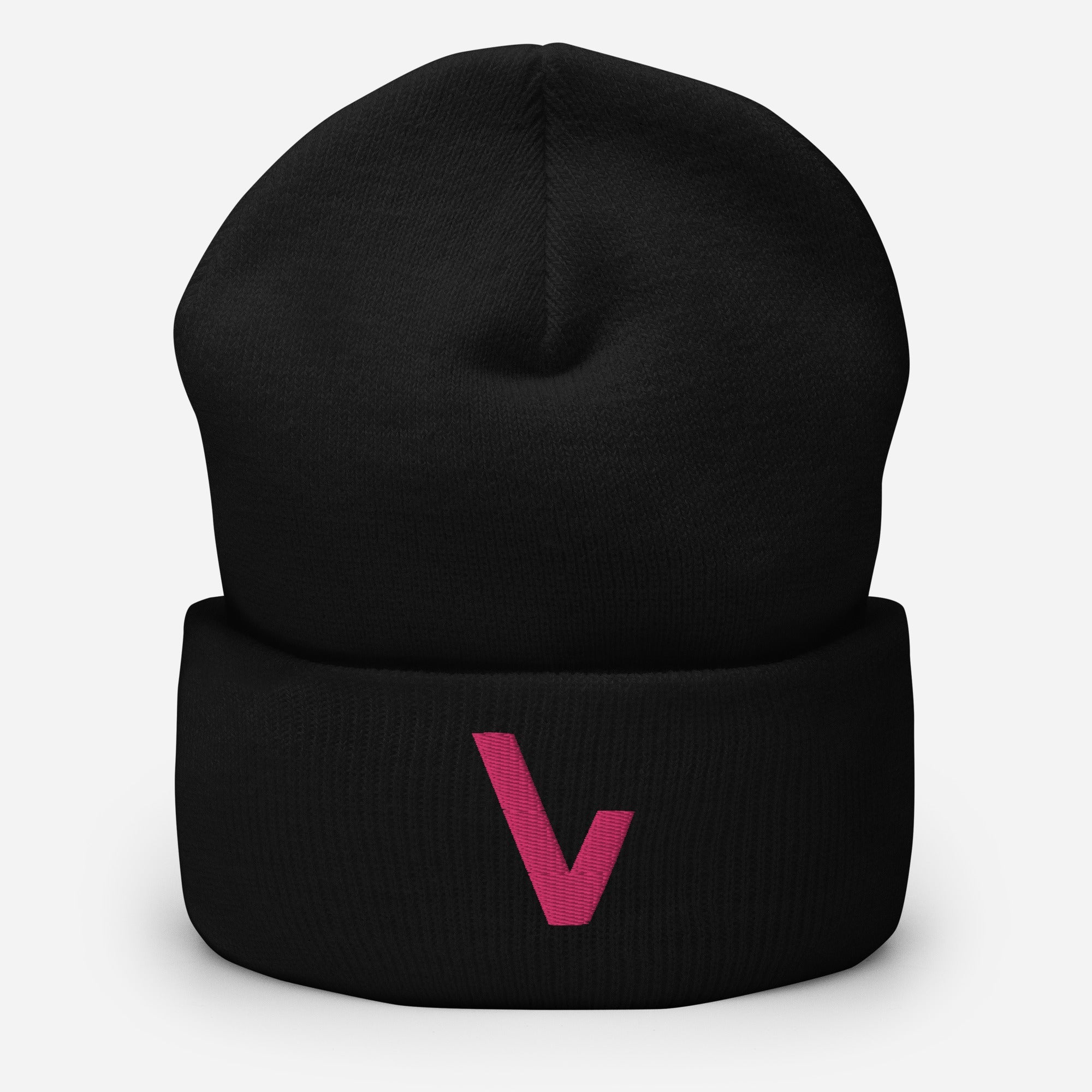V for VVNTAGE Cuffed Beanie (PVNK Edition) - VVNTAGE AVENUE
