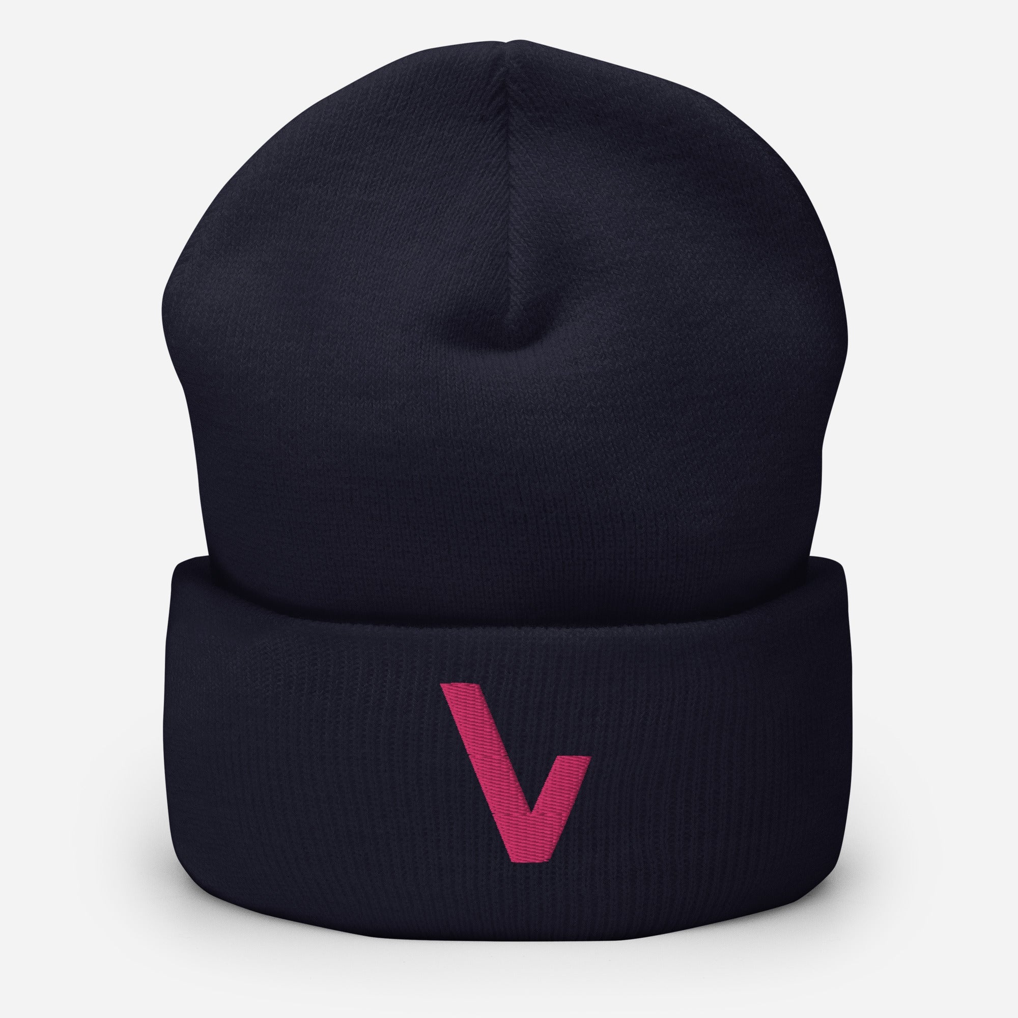 V for VVNTAGE Cuffed Beanie (PVNK Edition) - VVNTAGE AVENUE