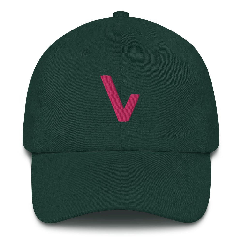 V for VVNTAGE Dad hat - VVNTAGE AVENUE