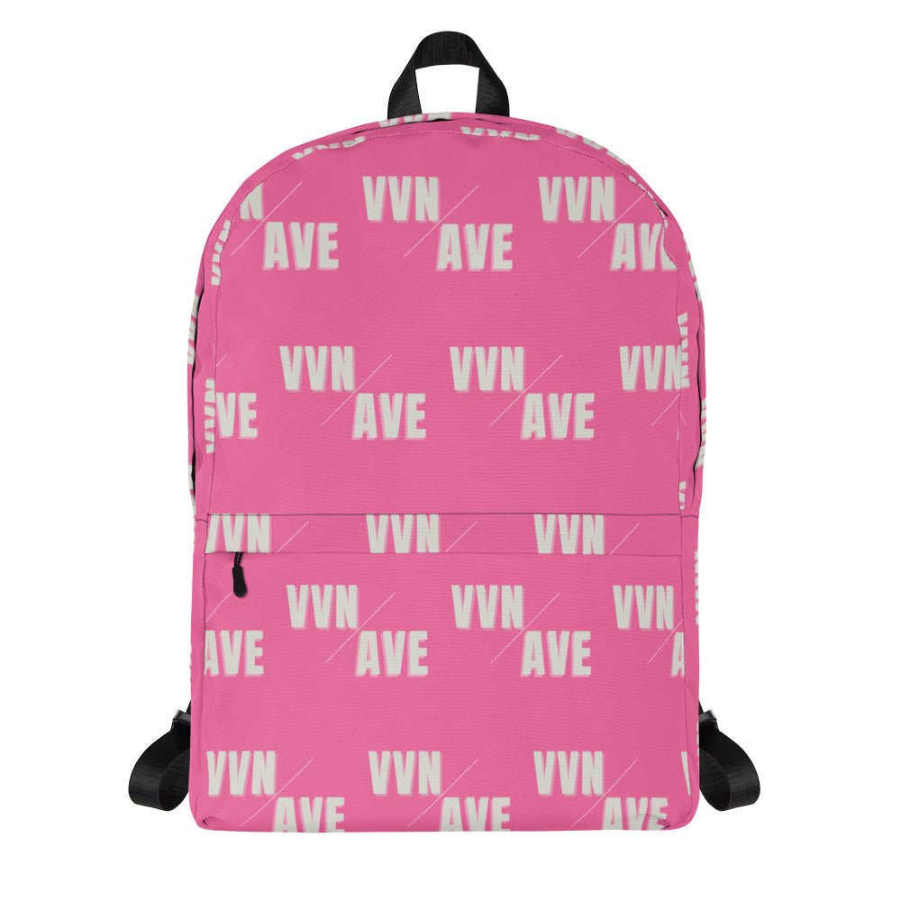 VVN/AVE Graphic Pattern Backpack (Brilliant Rose) - VVNTAGE AVENUE