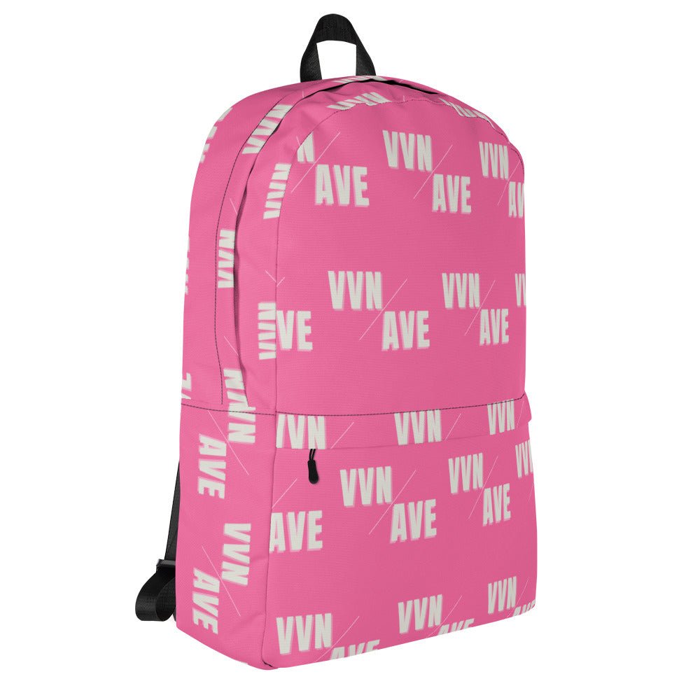 VVN/AVE Graphic Pattern Backpack (Brilliant Rose) - VVNTAGE AVENUE