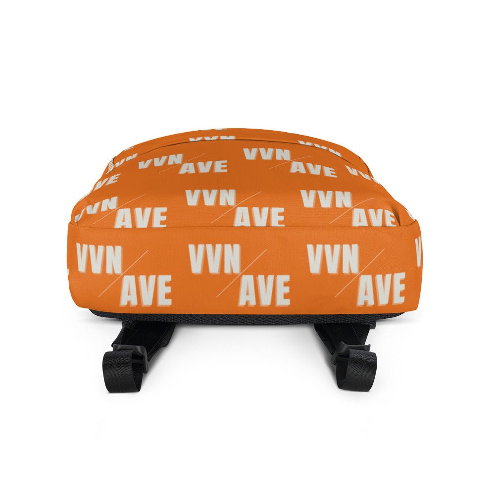 VVN/AVE Graphic Pattern Backpack (Mango Tango) - VVNTAGE AVENUE