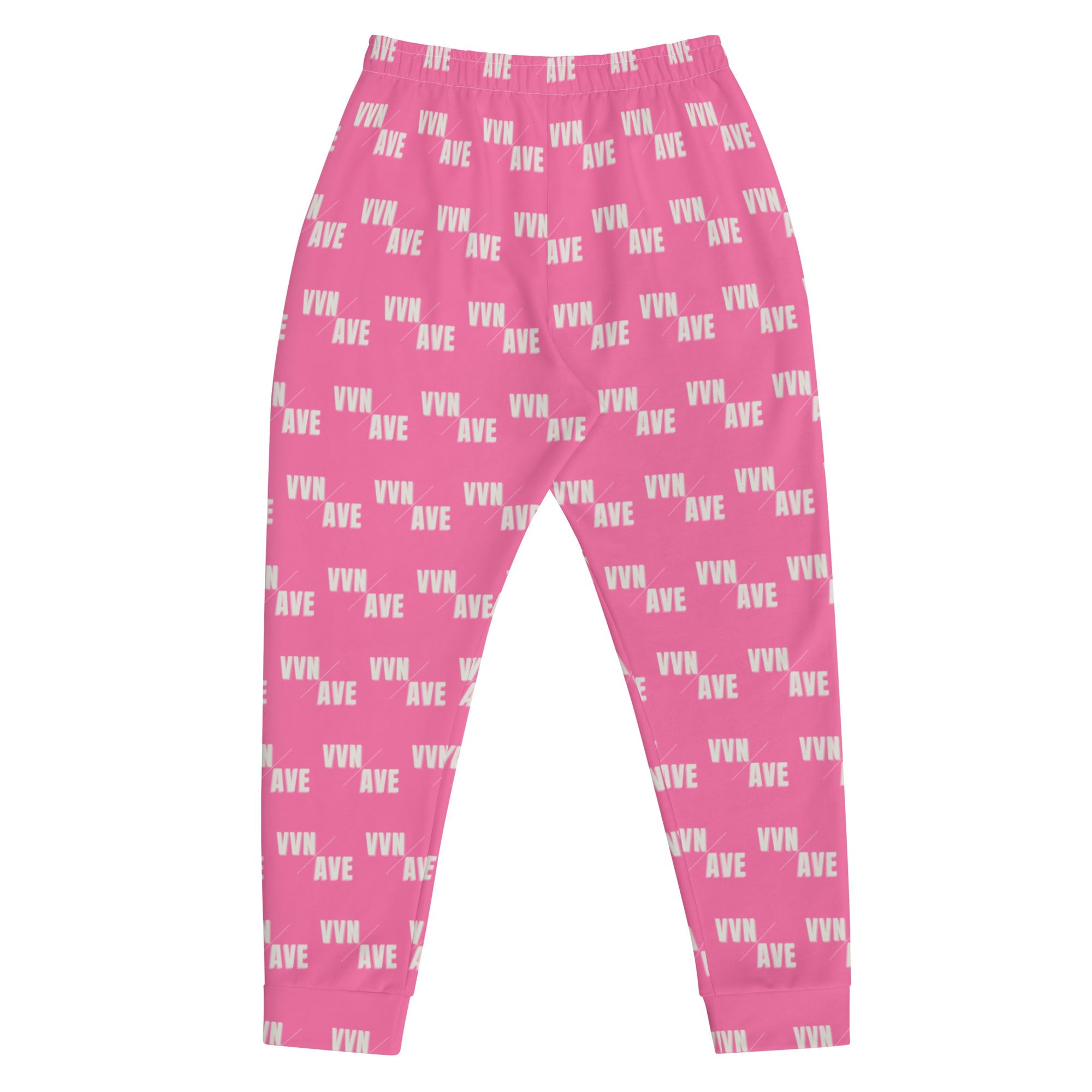 VVN/AVE Graphic Pattern Joggers (Brilliant Rose) - VVNTAGE AVENUE