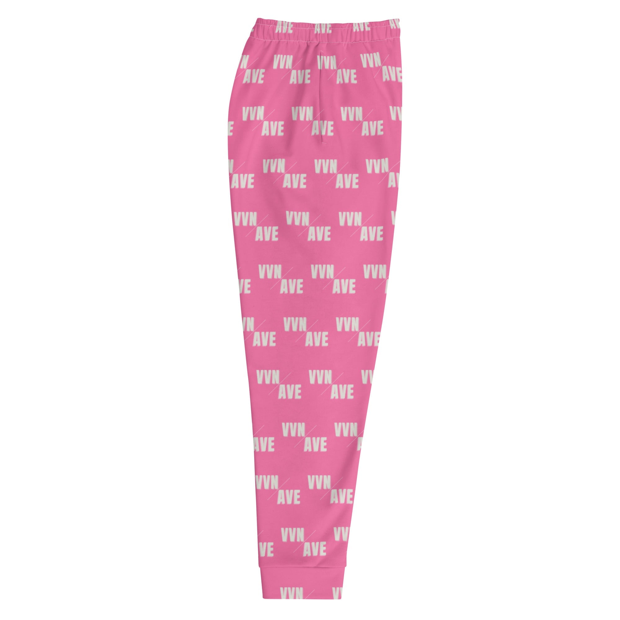 VVN/AVE Graphic Pattern Joggers (Brilliant Rose) - VVNTAGE AVENUE
