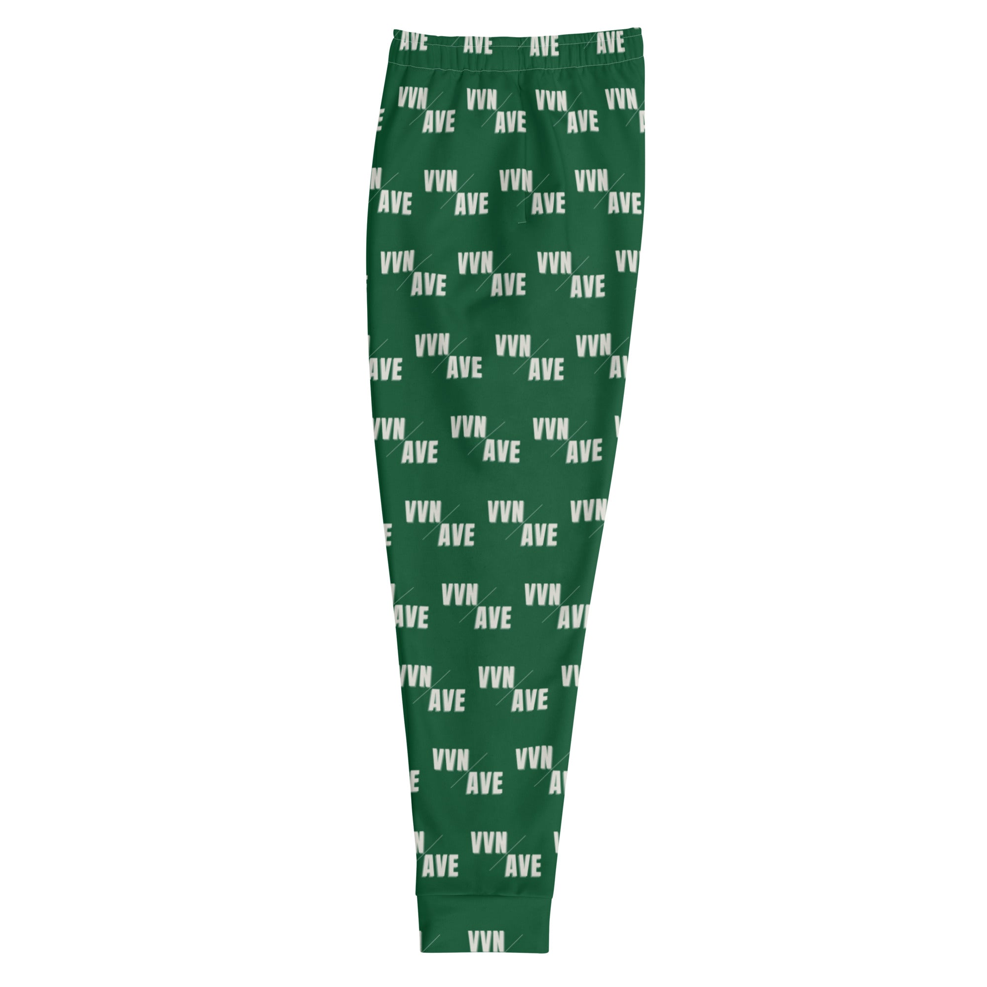 VVN/AVE Graphic Pattern Joggers (Forest Green) - VVNTAGE AVENUE