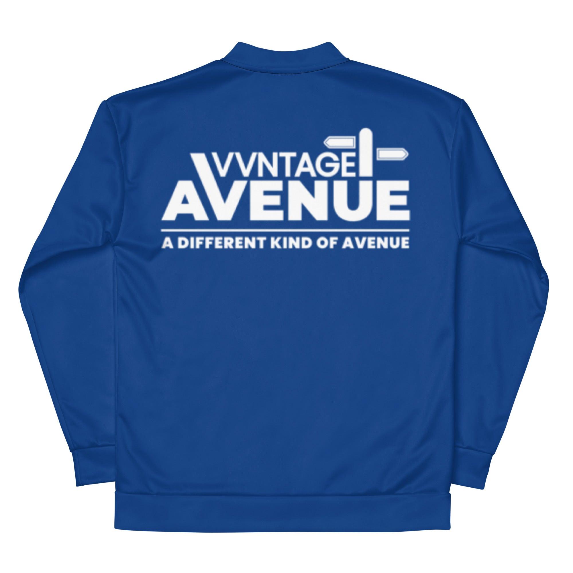 VVNTAGE Bomber Jacket - Dark Cerulean - VVNTAGE AVENUE