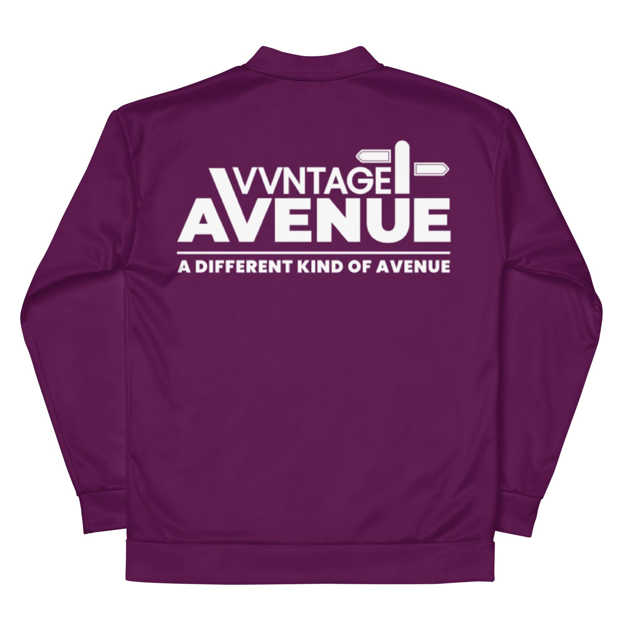 VVNTAGE Bomber Jacket - Tyrian Purple - VVNTAGE AVENUE