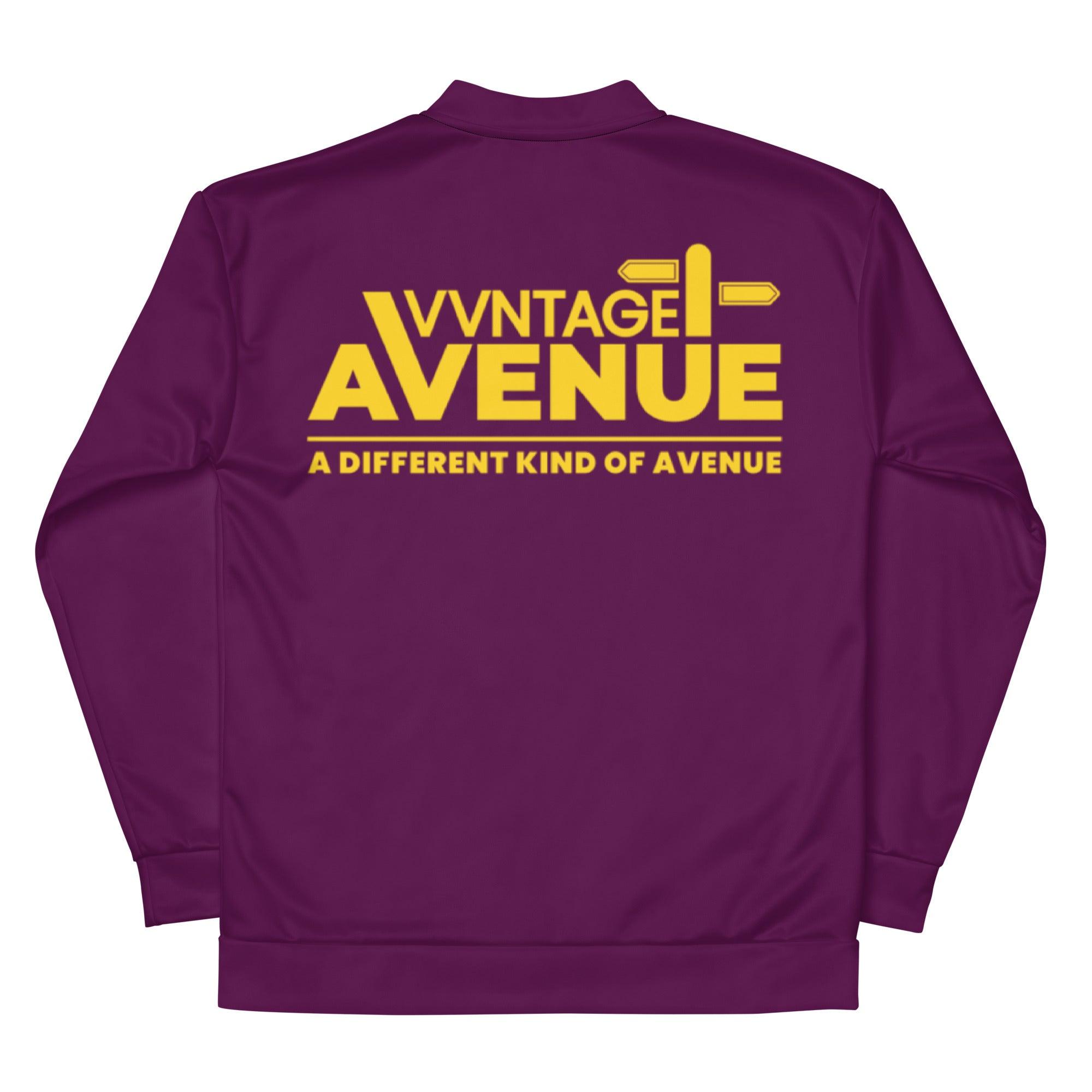 VVNTAGE Bomber Jacket - Tyrian Purple - VVNTAGE AVENUE
