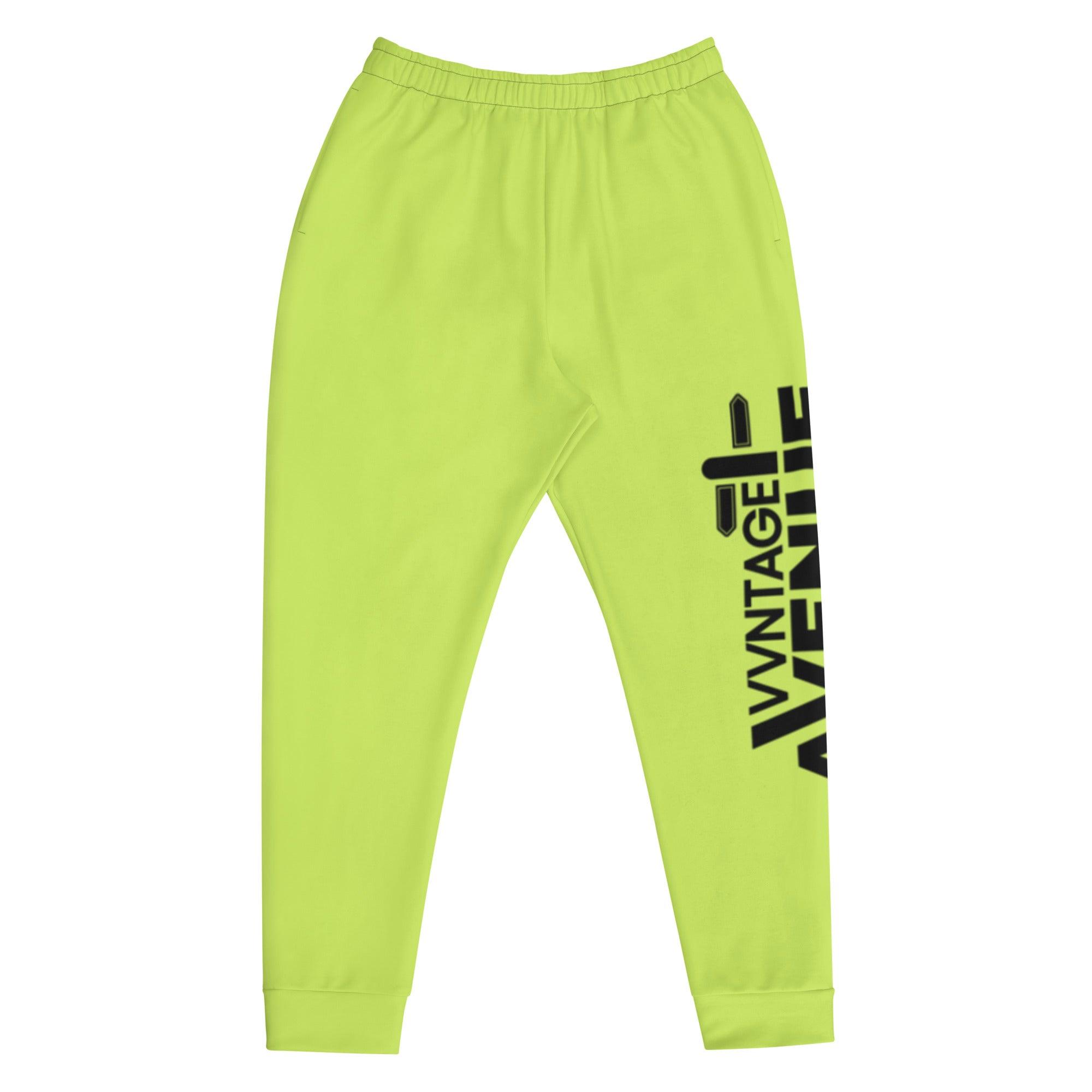 VVNTAGE Classic Joggers (Lime Green) - VVNTAGE AVENUE