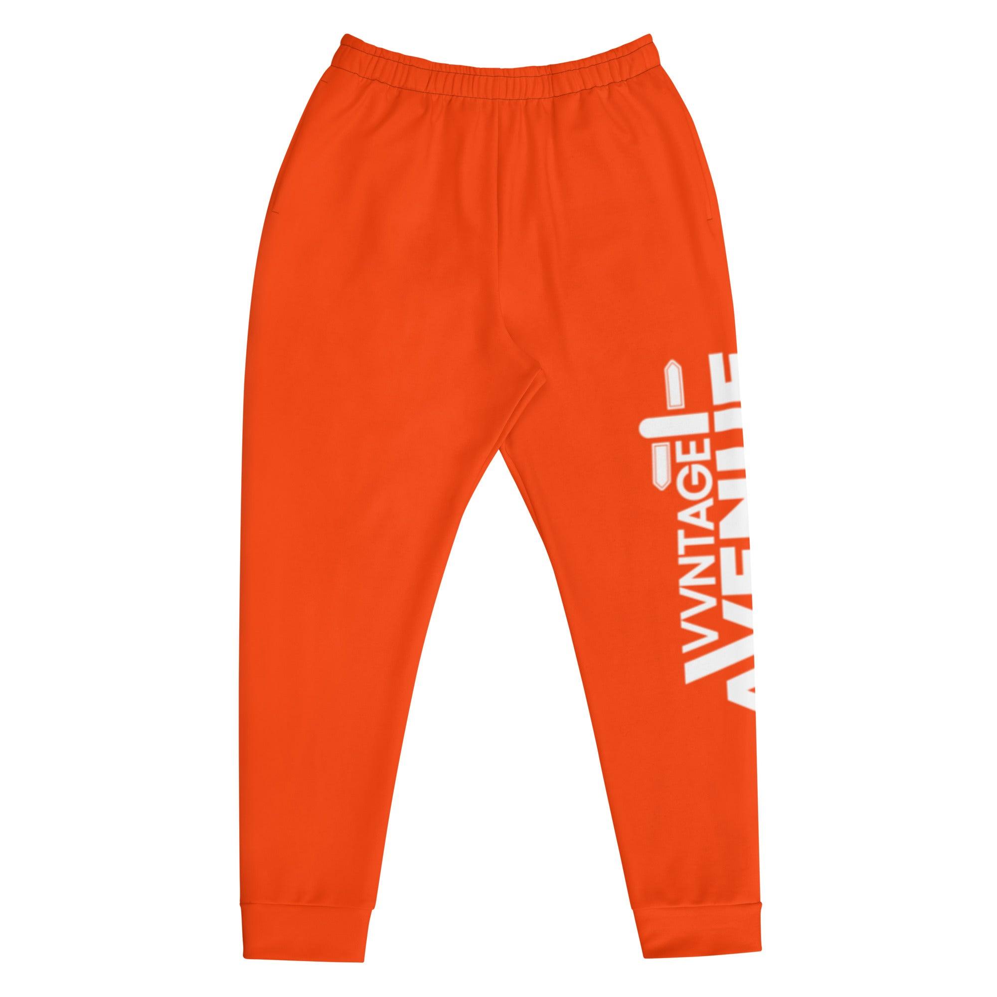 VVNTAGE Classic Joggers (Orange Red) - VVNTAGE AVENUE
