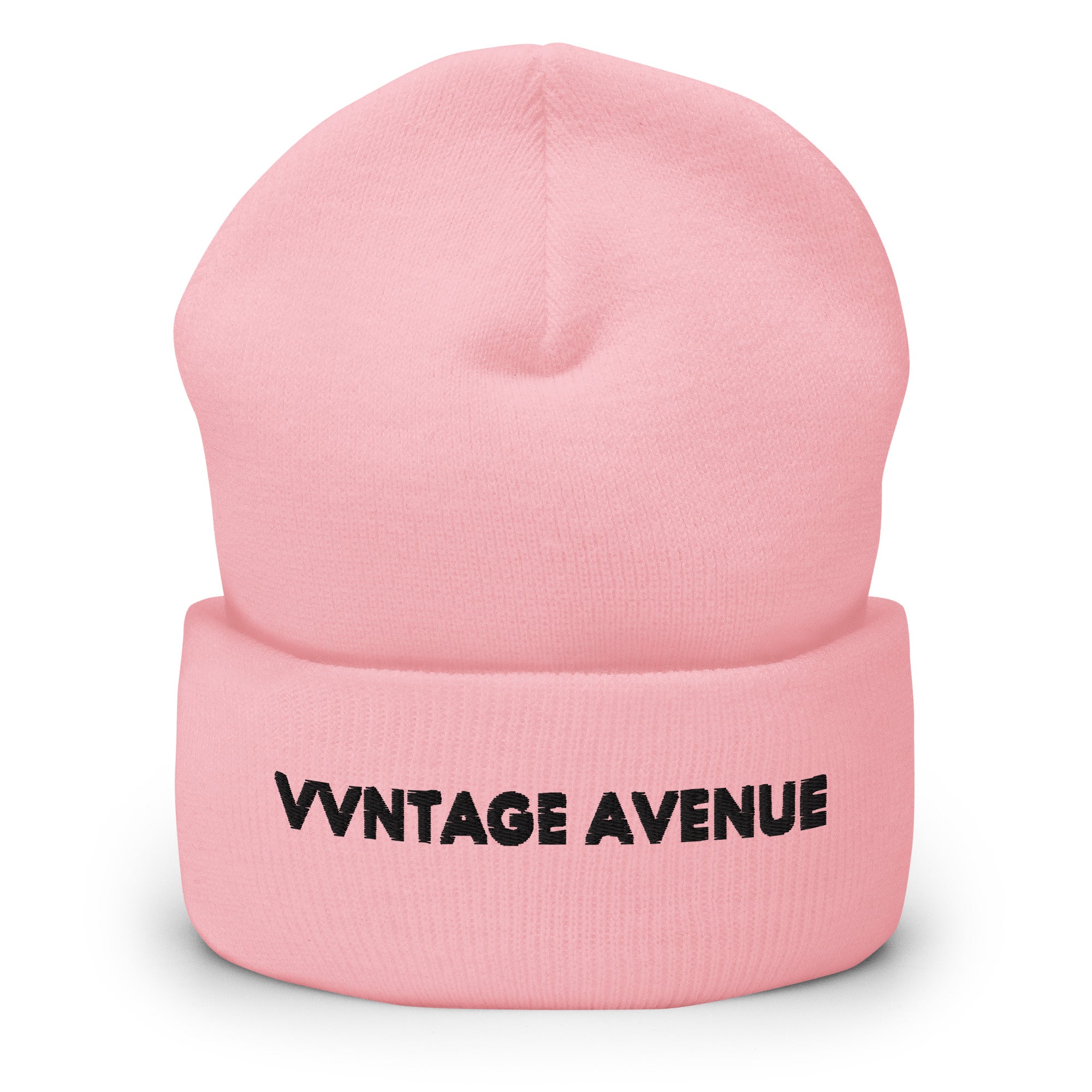 VVNTAGE Cuffed Beanie (Black Print) - VVNTAGE AVENUE