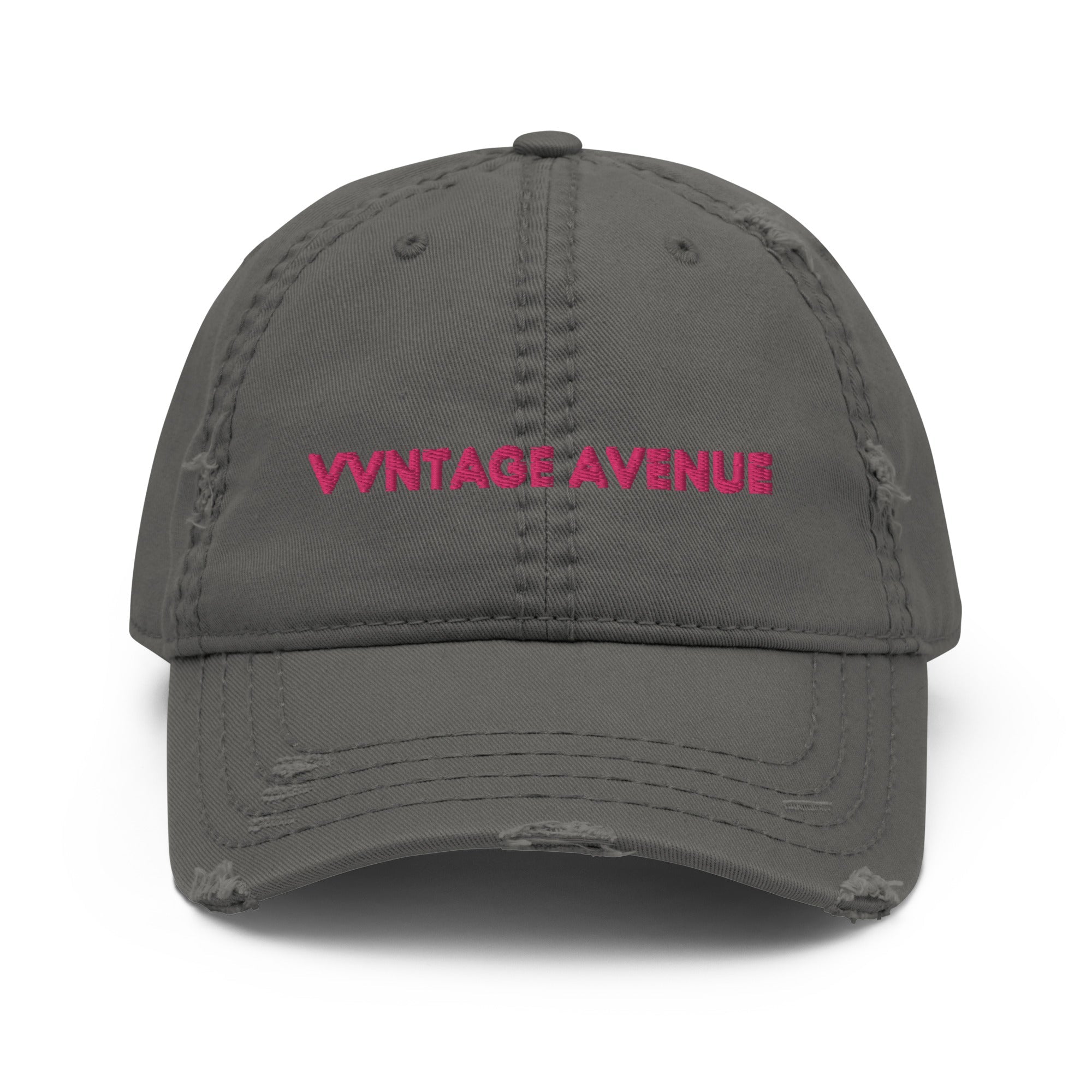 VVNTAGE Distressed Dad Hat (Pink Print) - VVNTAGE AVENUE