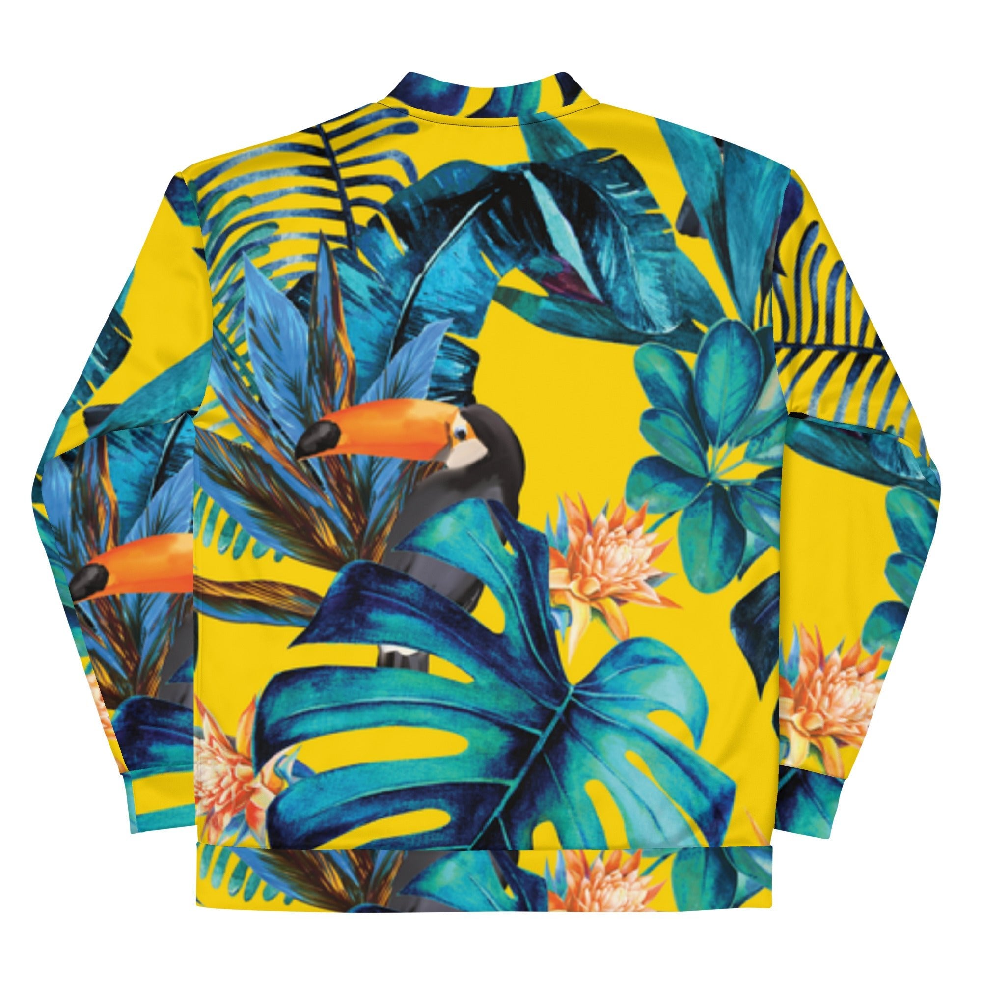 VVNTAGE Graphic Bomber Jacket (Blue Tropics) - VVNTAGE AVENUE