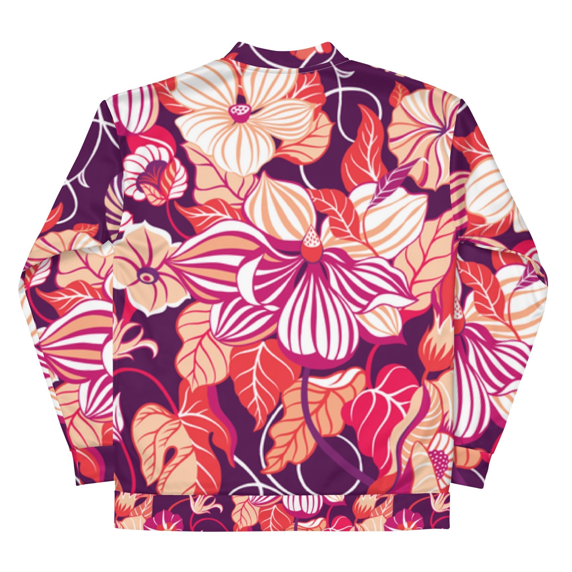 VVNTAGE Graphic Bomber Jacket (Floral Print) - VVNTAGE AVENUE