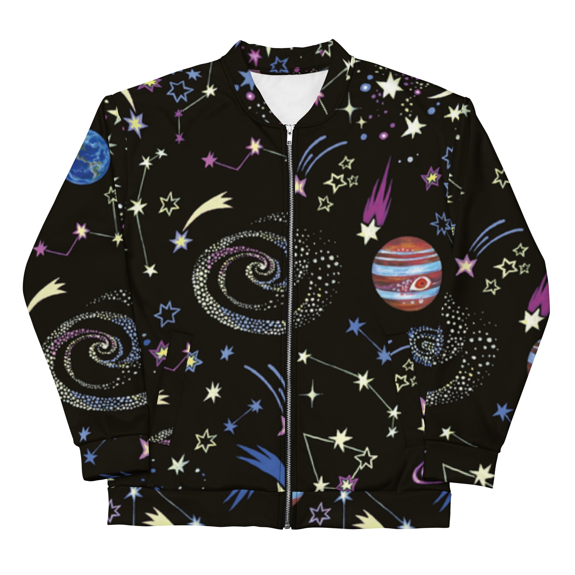VVNTAGE Graphic Bomber Jacket (Outer Space) - Season 3 - VVNTAGE AVENUE