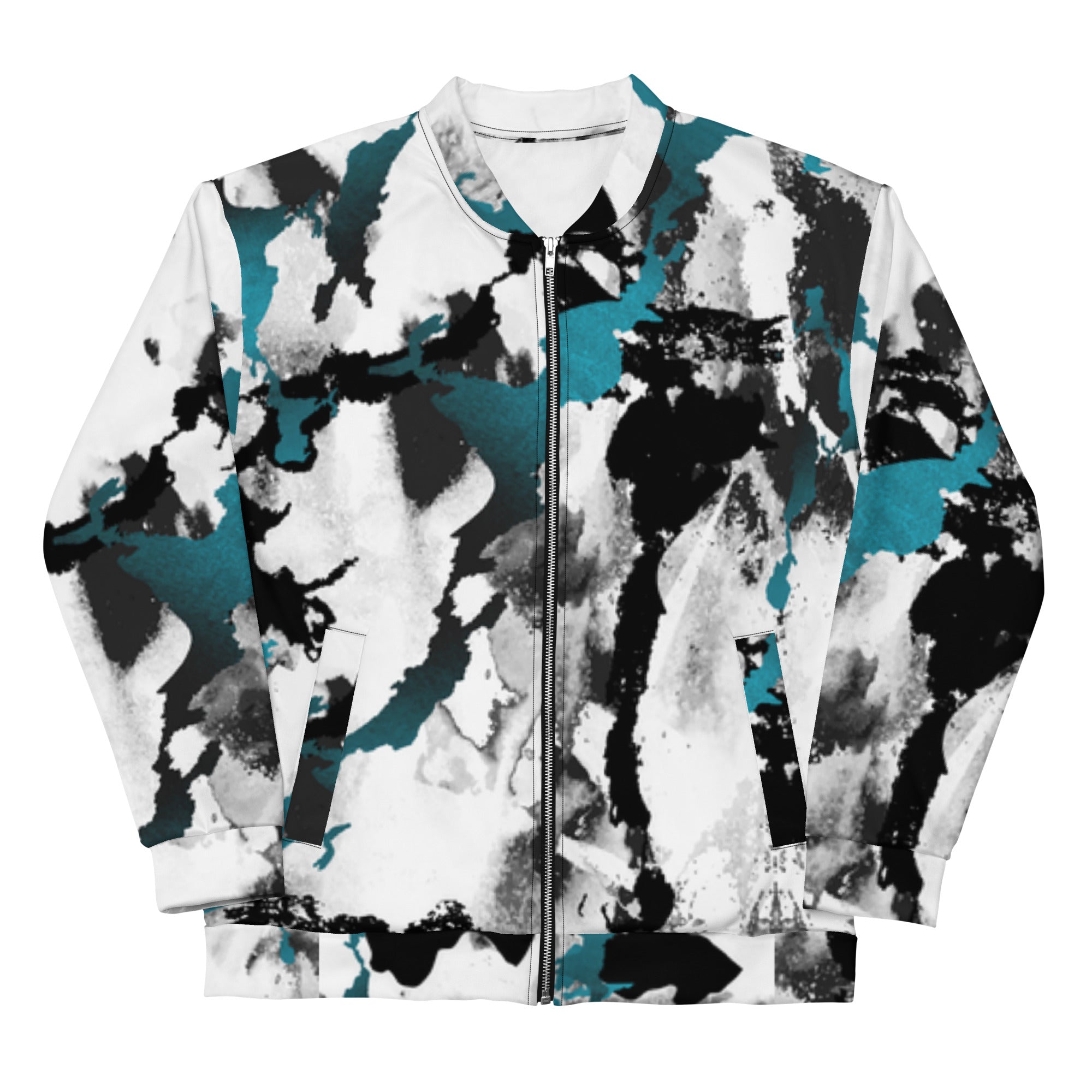 VVNTAGE Graphic Bomber Jacket (Paint Splatter) - VVNTAGE AVENUE