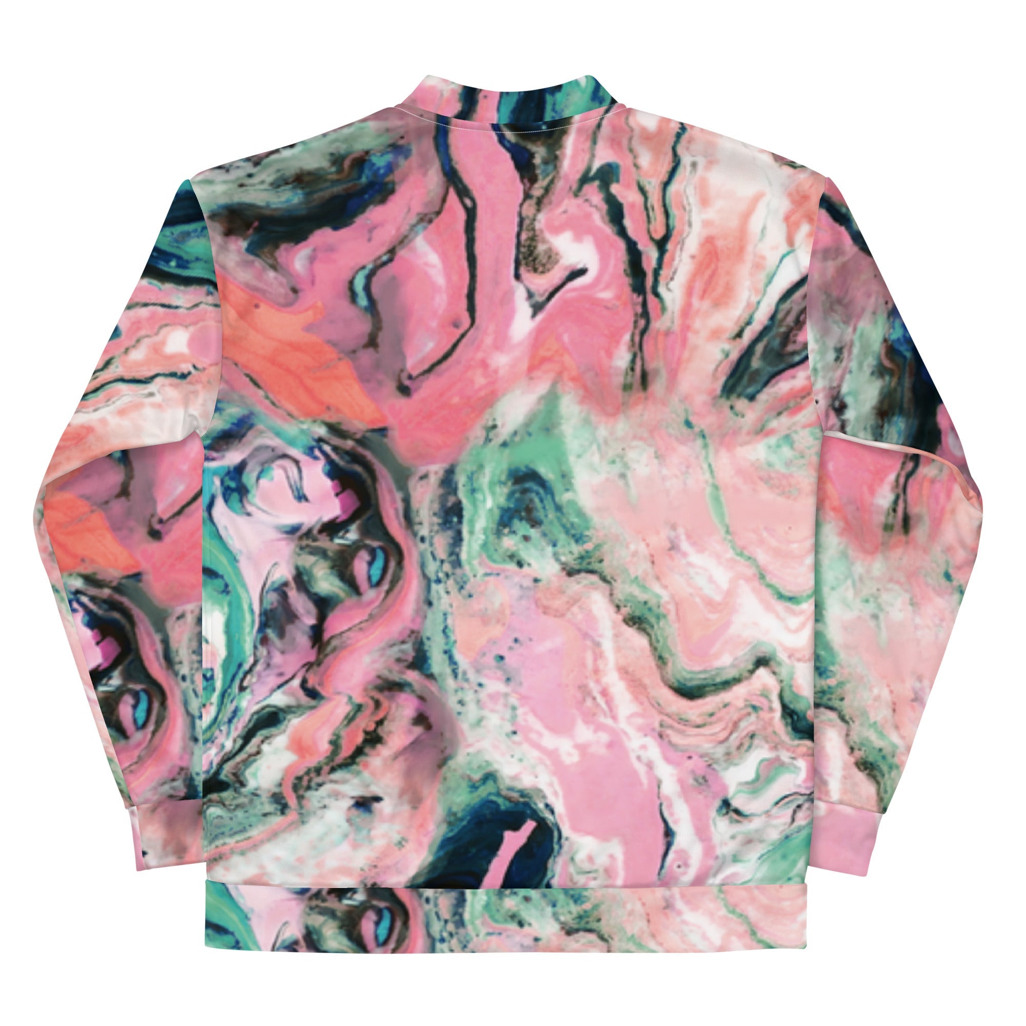 VVNTAGE Graphic Bomber Jacket (Pink Marble) - VVNTAGE AVENUE