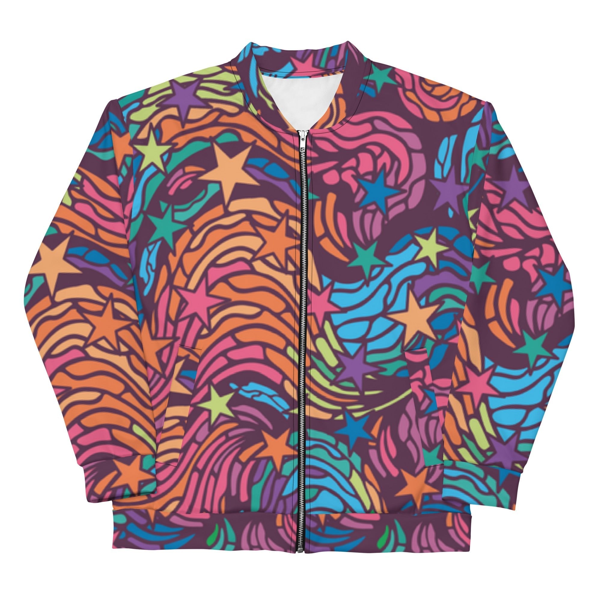 VVNTAGE Graphic Bomber Jacket (Star Power) - Season 3 - VVNTAGE AVENUE