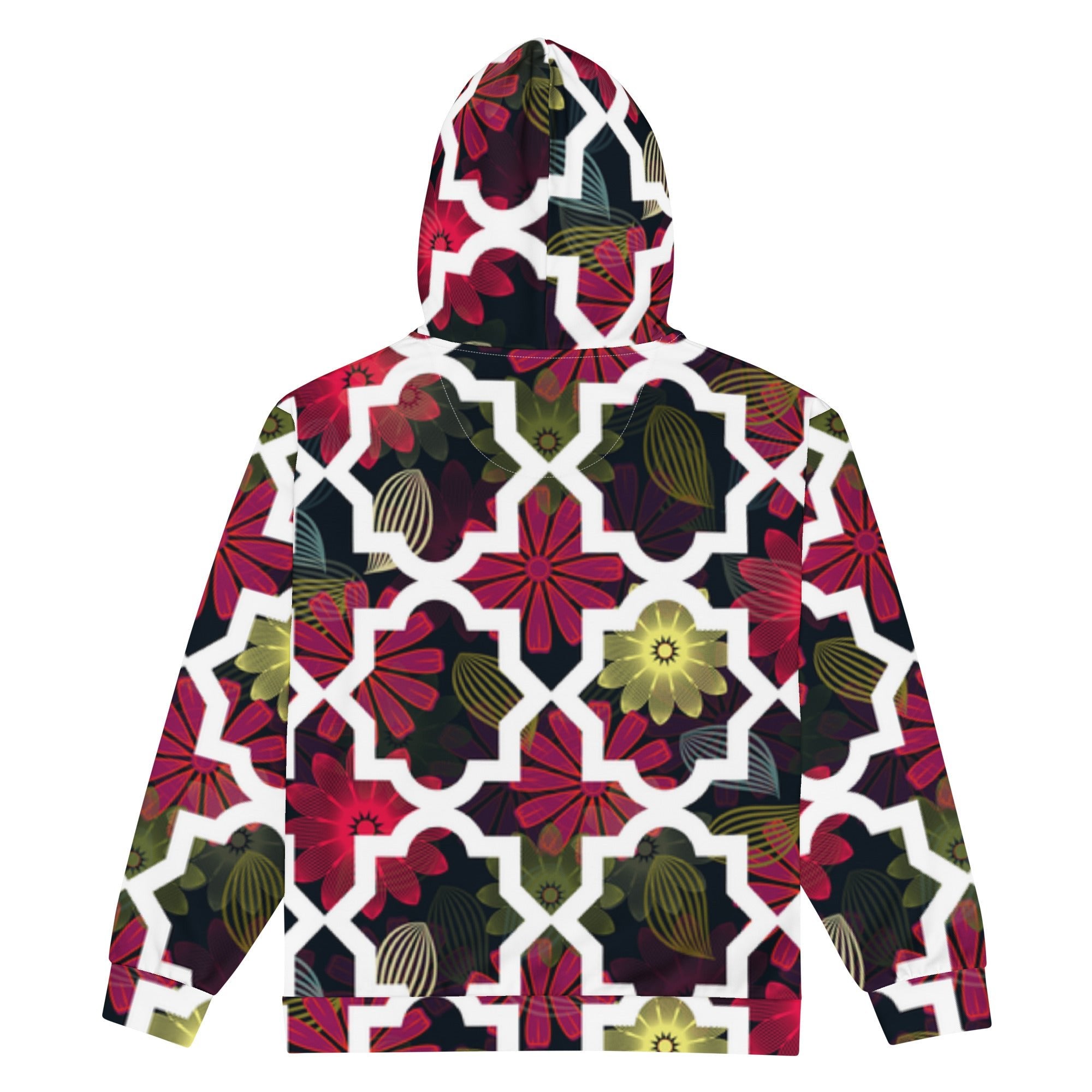 VVNTAGE Graphic Full - Zip Hoodie (Pattern Flowers) - VVNTAGE AVENUE