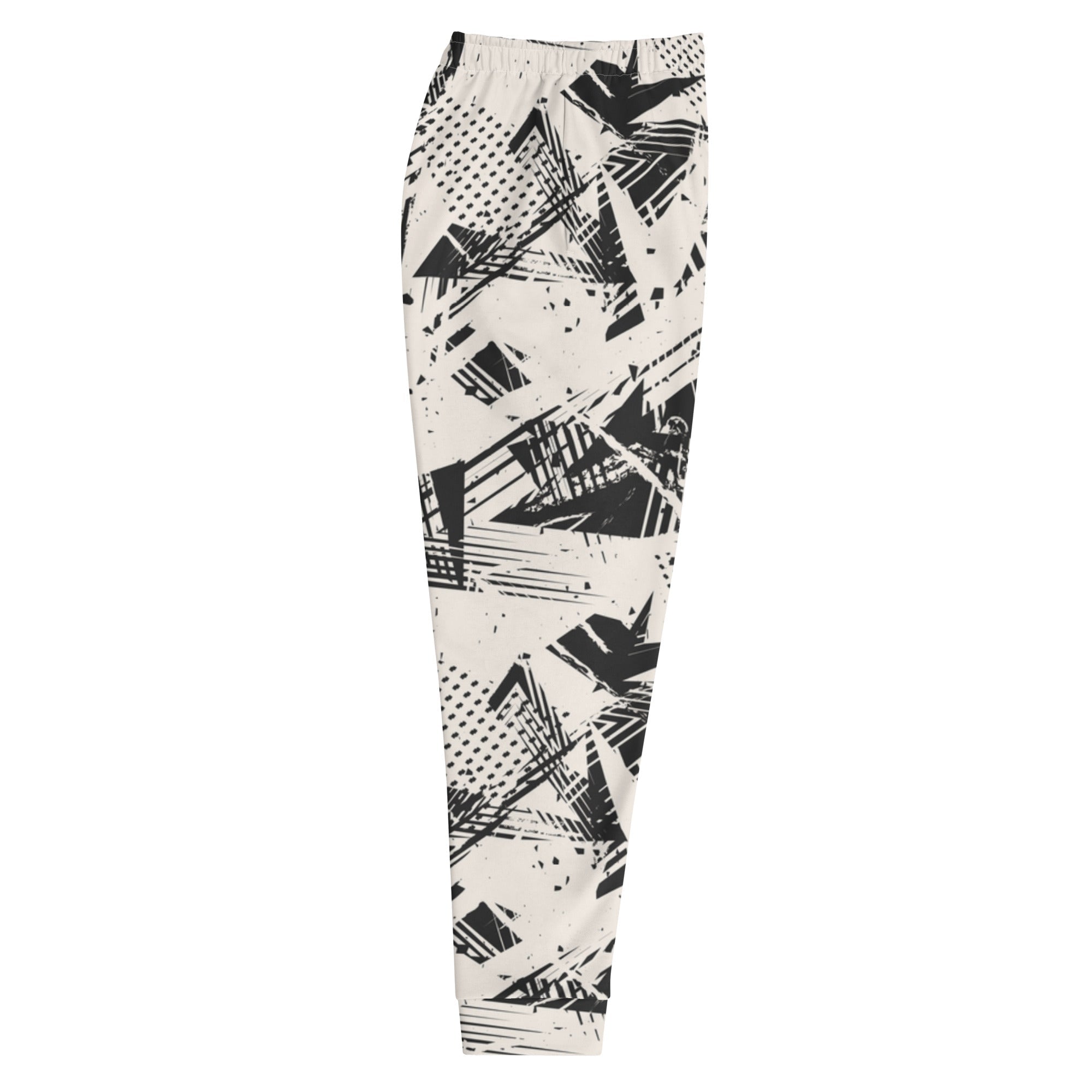 VVNTAGE Graphic Joggers (Black & White) - Season 3 - VVNTAGE AVENUE