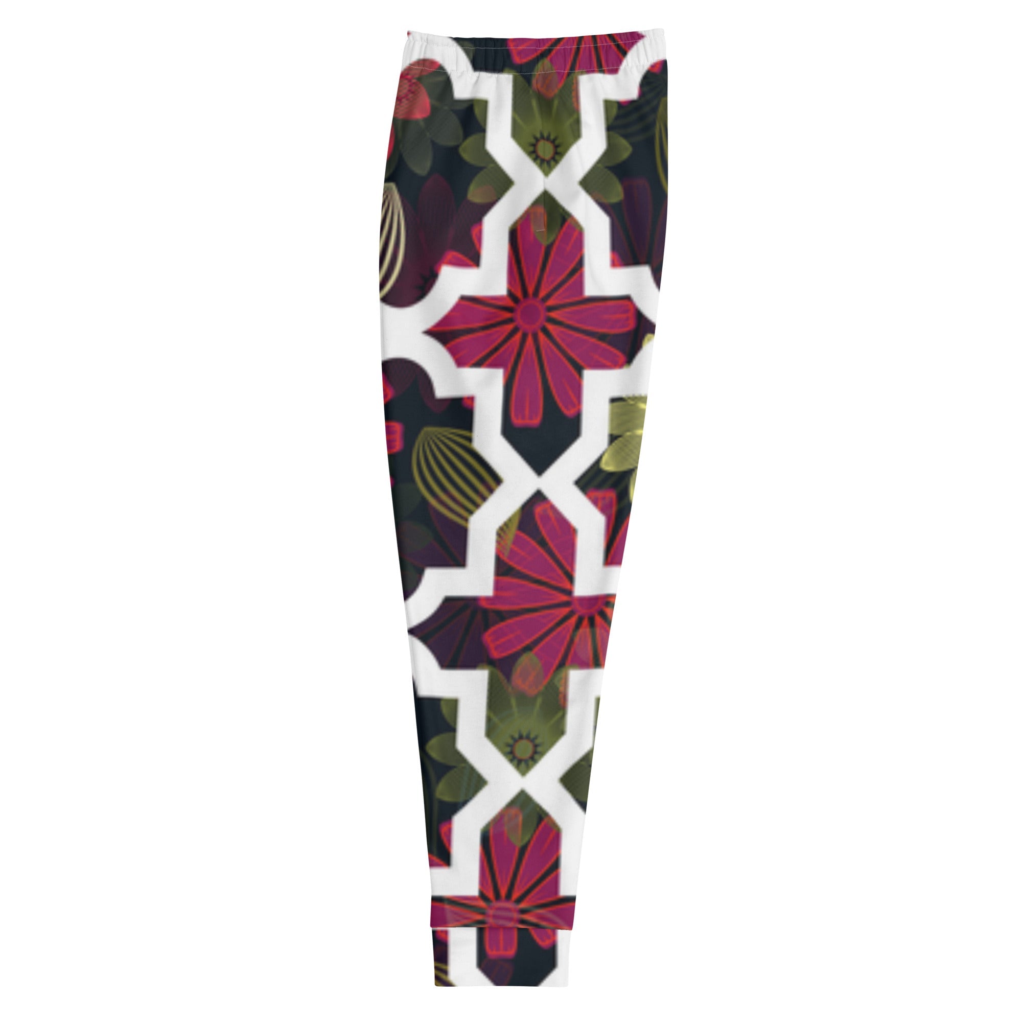VVNTAGE Graphic Joggers (Pattern Flowers) - Season 4 - VVNTAGE AVENUE