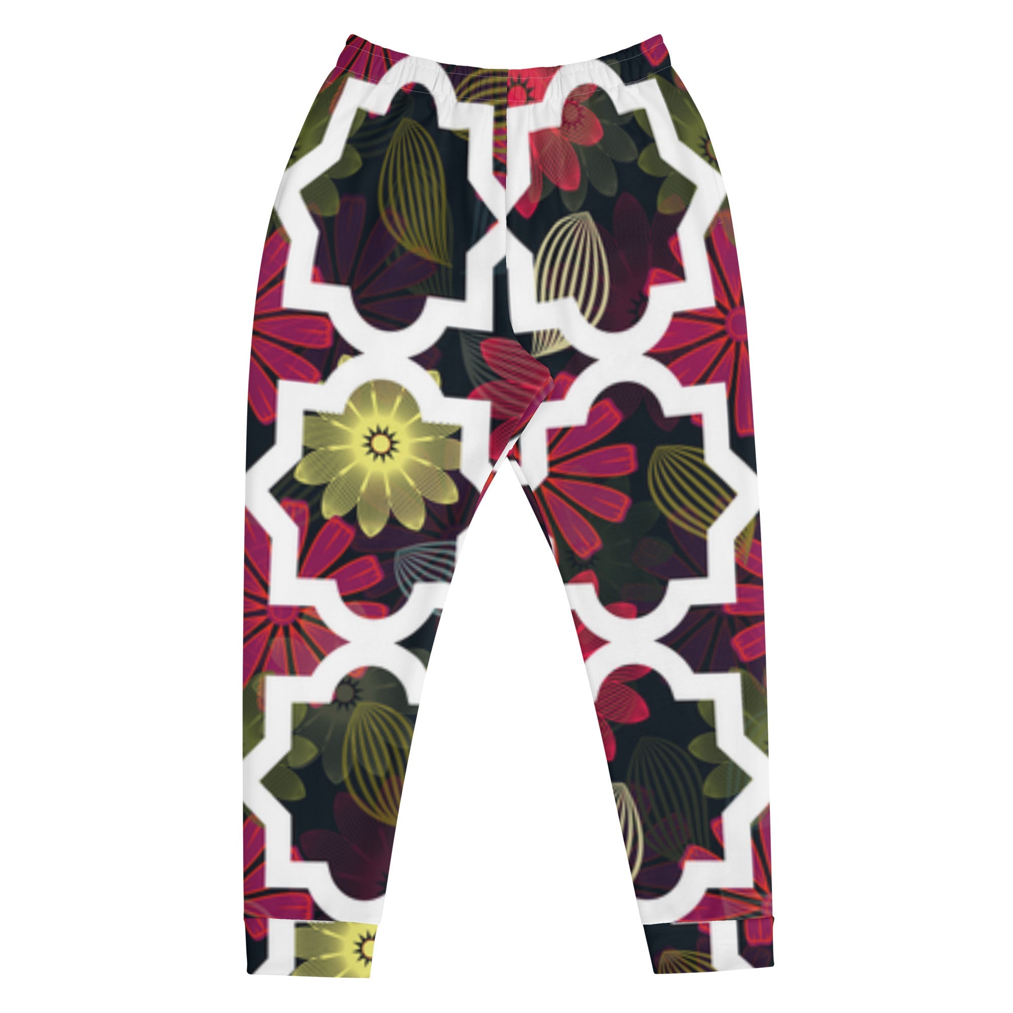VVNTAGE Graphic Joggers (Pattern Flowers) - Season 4 - VVNTAGE AVENUE