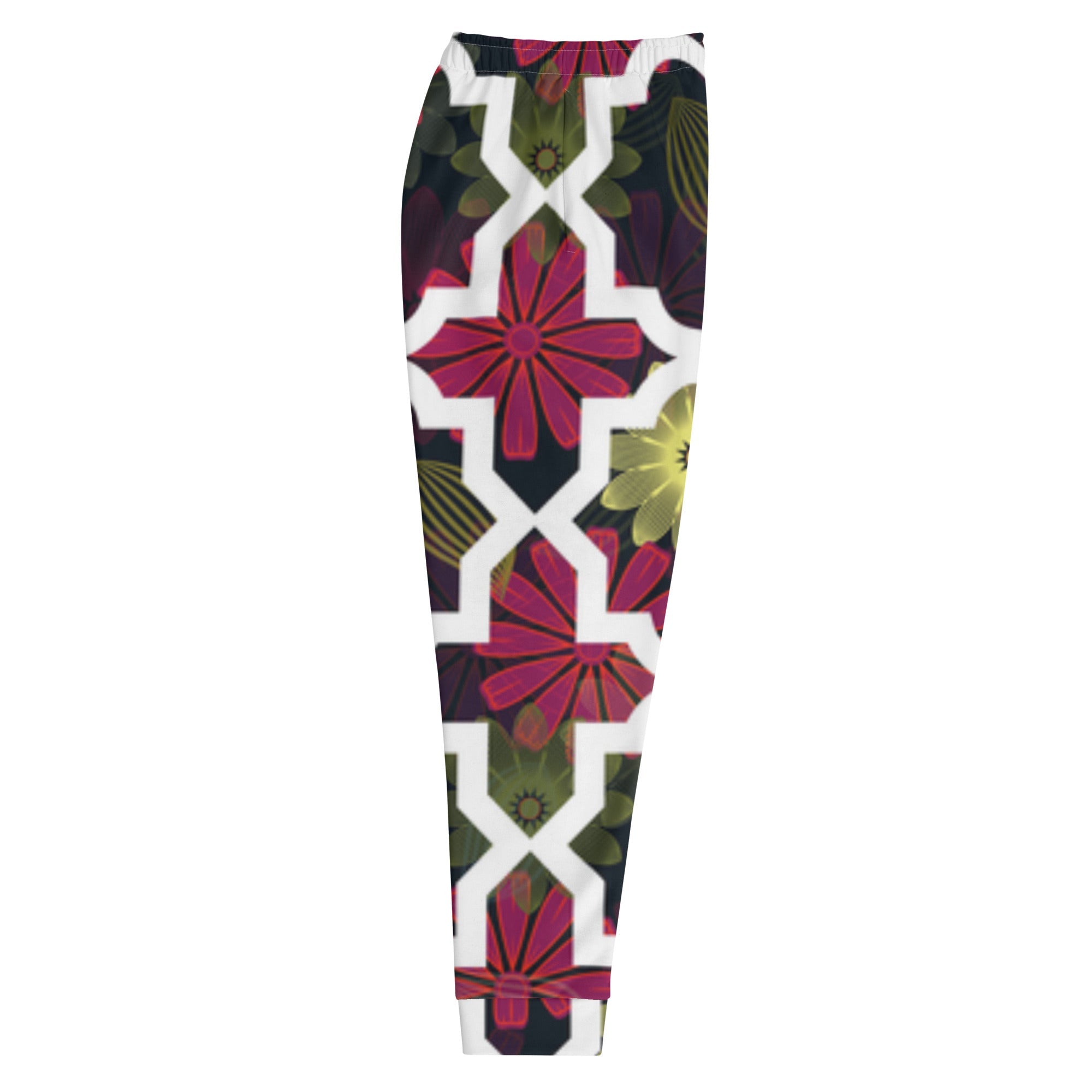 VVNTAGE Graphic Joggers (Pattern Flowers) - Season 4 - VVNTAGE AVENUE