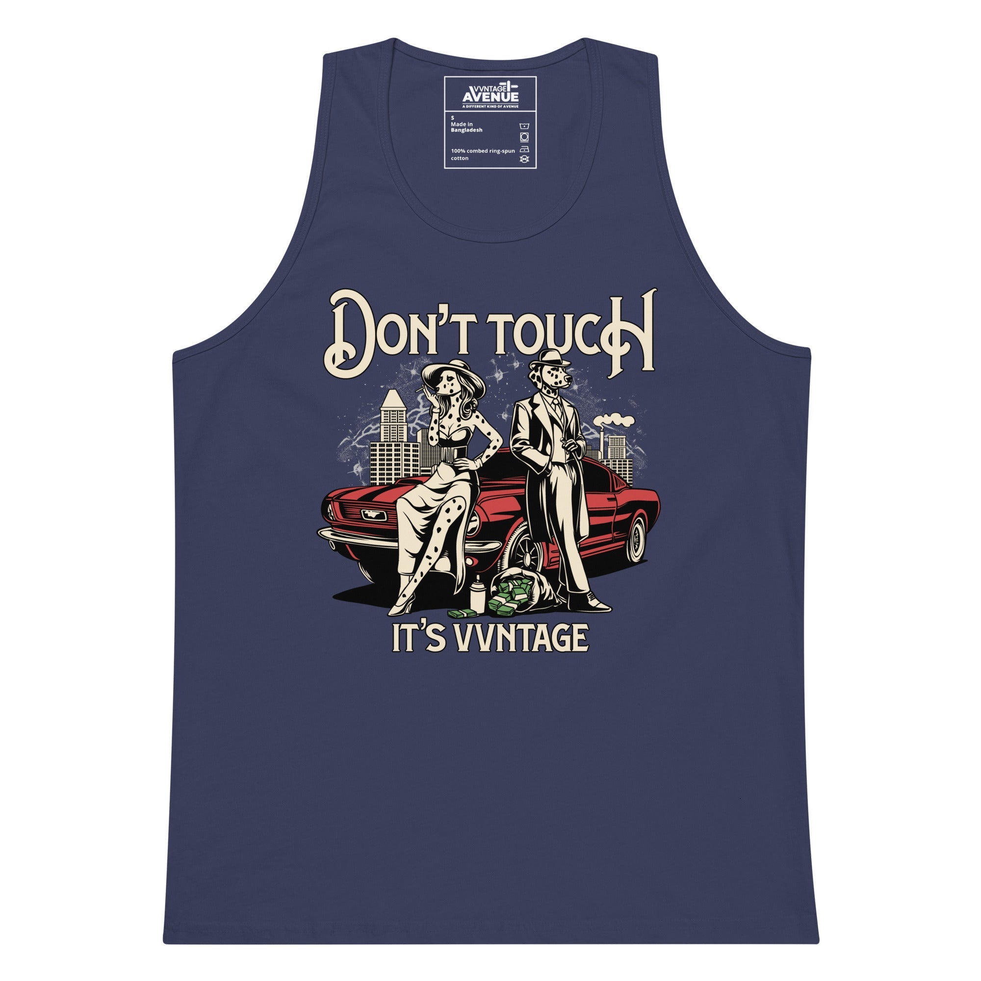 VVNTAGE Graphic PRM Tank (Don't Touch) - VVNTAGE AVENUE