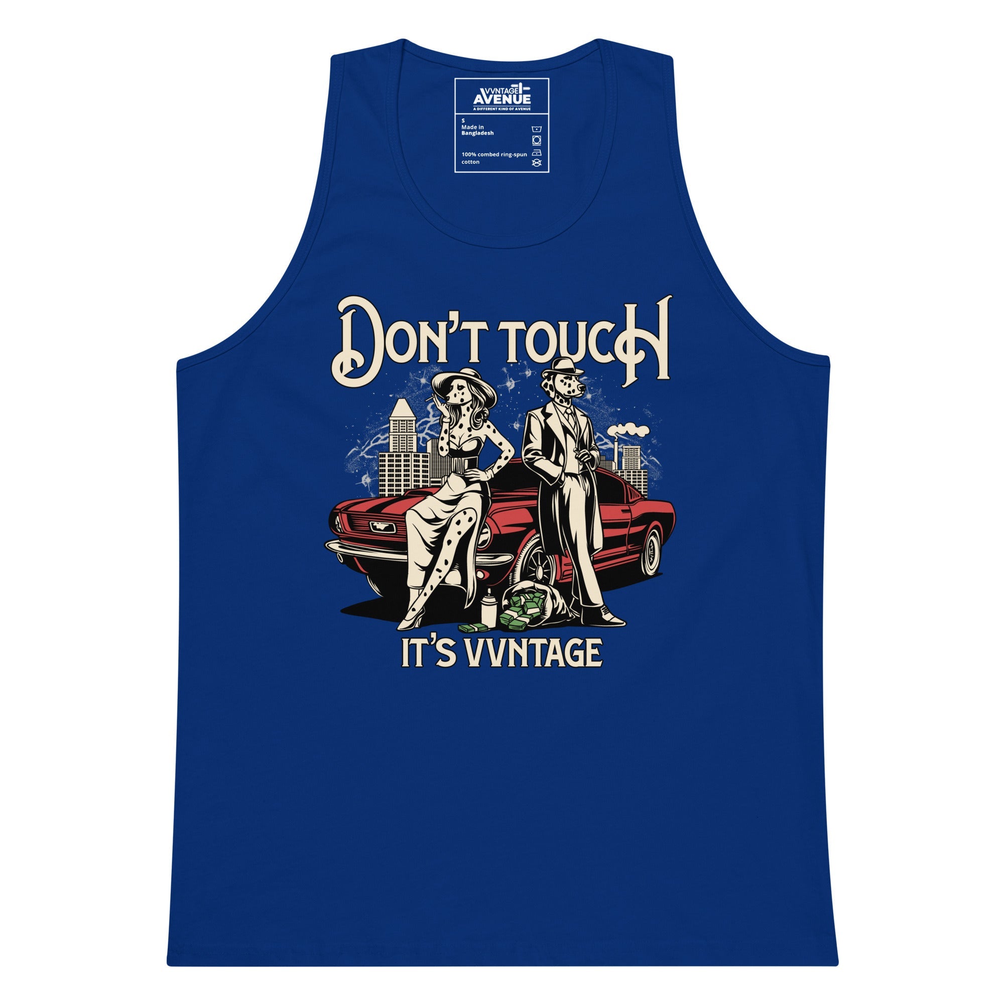 VVNTAGE Graphic PRM Tank (Don't Touch) - VVNTAGE AVENUE