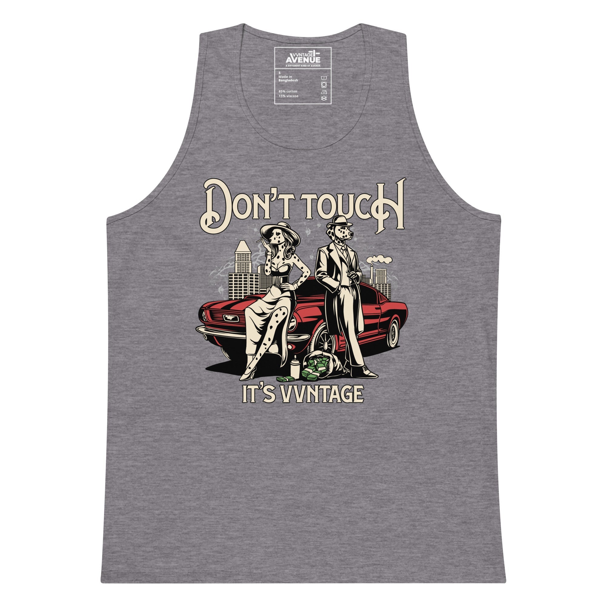 VVNTAGE Graphic PRM Tank (Don't Touch) - VVNTAGE AVENUE