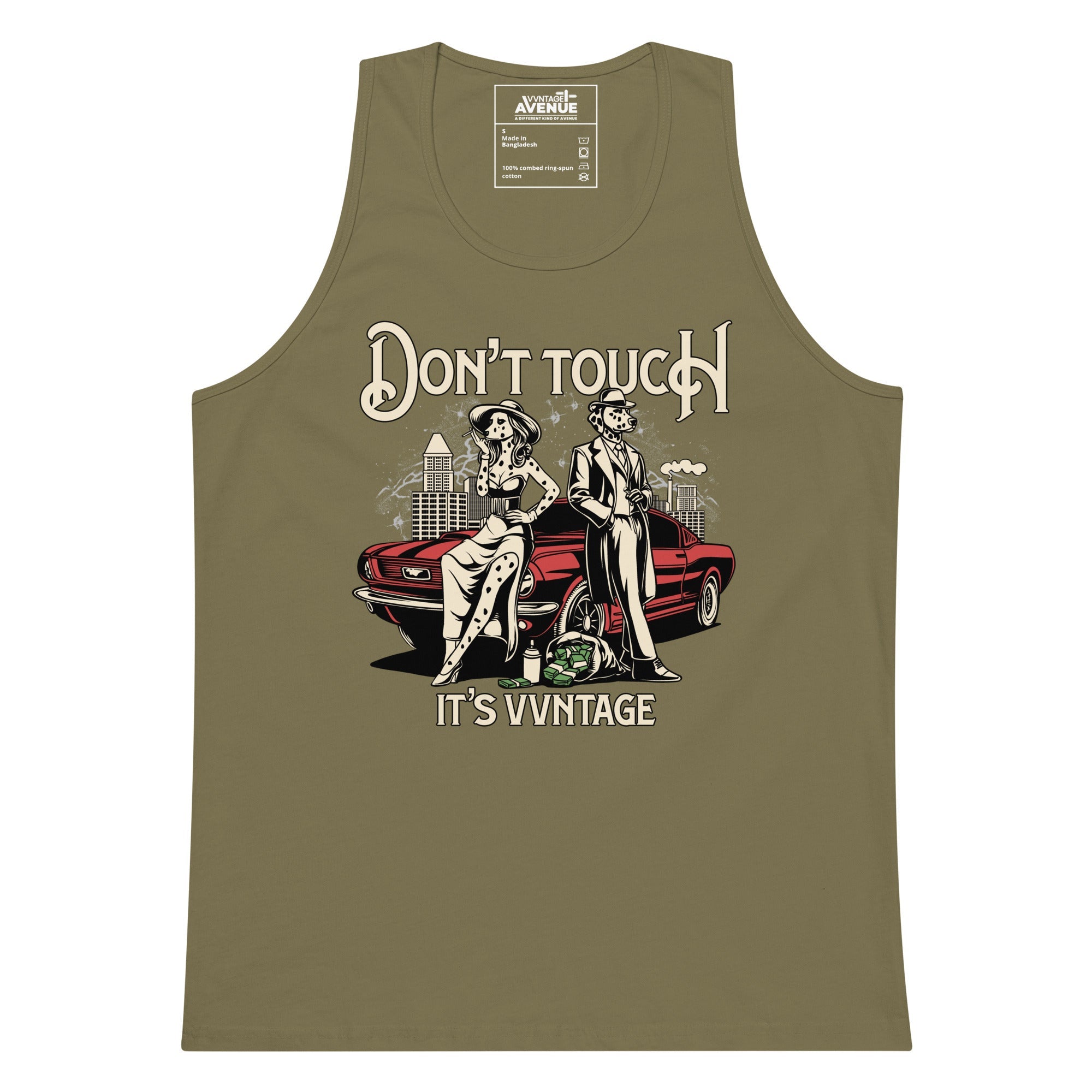 VVNTAGE Graphic PRM Tank (Don't Touch) - VVNTAGE AVENUE